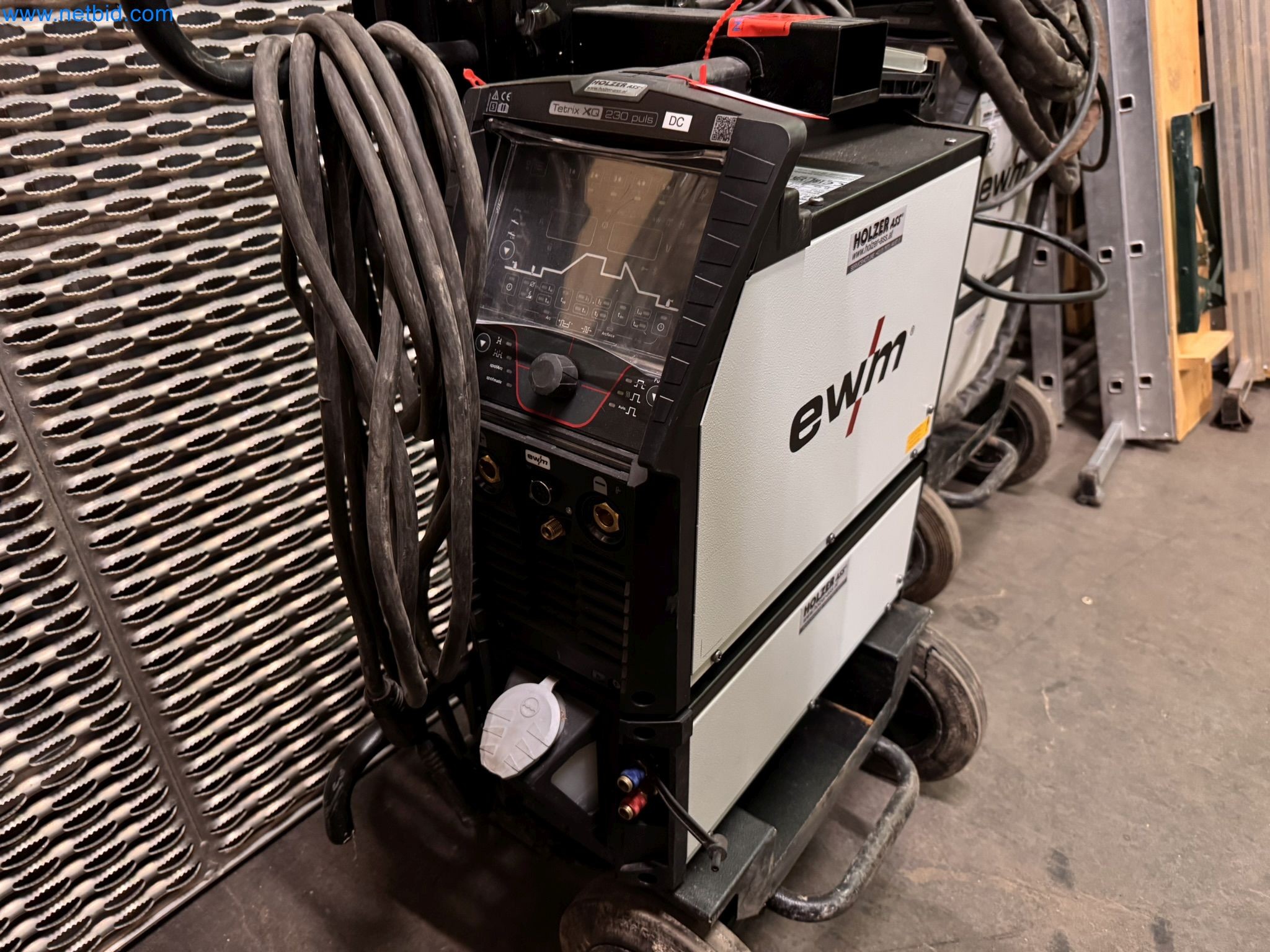 Equipment, material stocks and operating equipment of a plant construction company-1