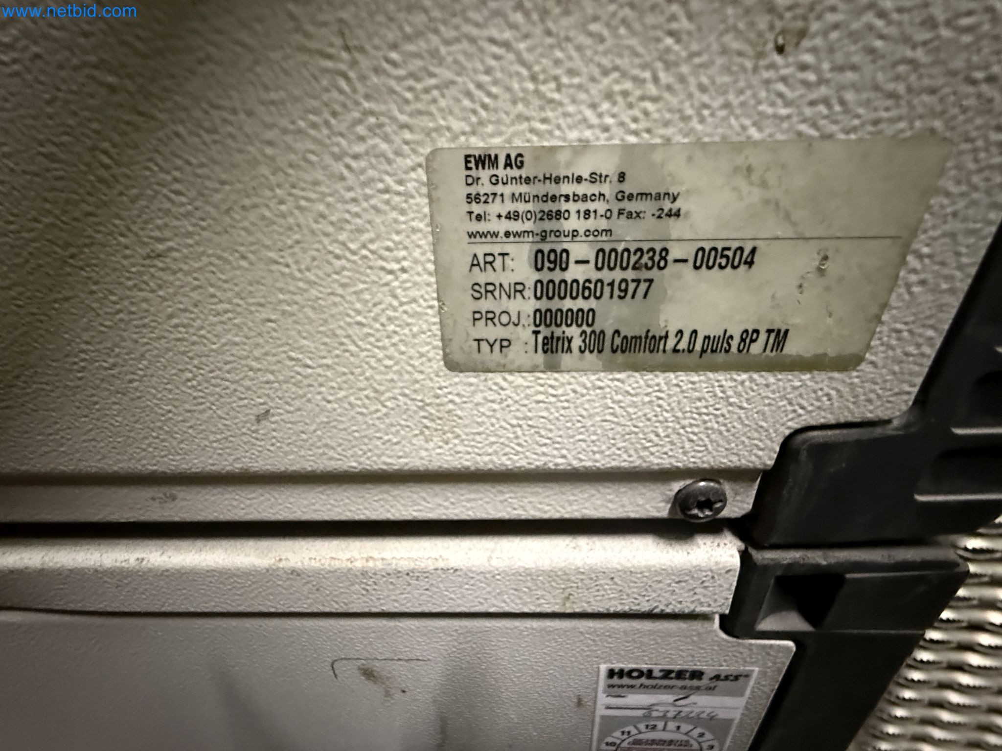 Equipment, material stocks and operating equipment of a plant construction company-1