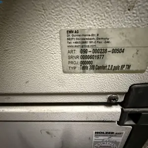 TIG welding machine EWM Tetrix 300 Comfort 2.0 puls 8P TM