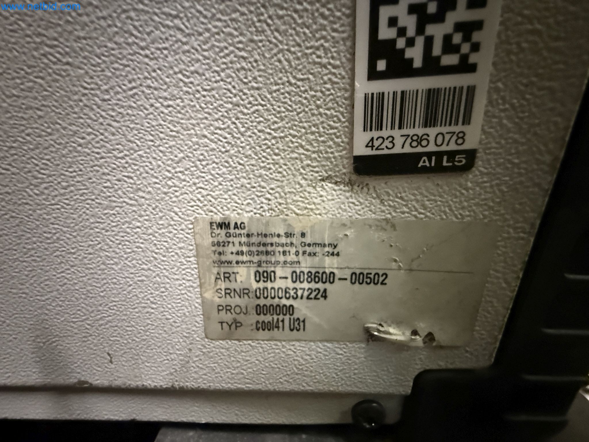 Equipment, material stocks and operating equipment of a plant construction company-2