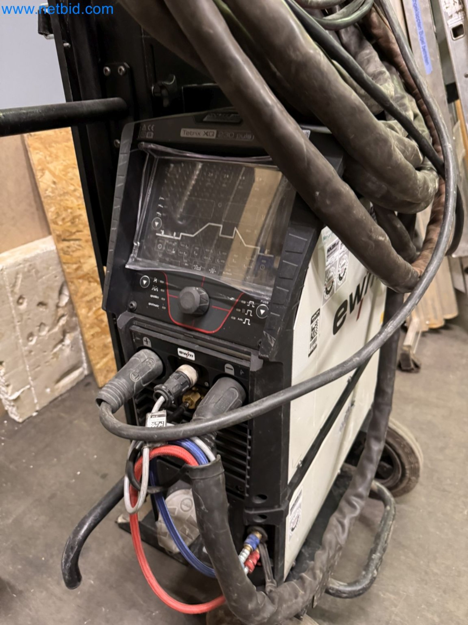 Equipment, material stocks and operating equipment of a plant construction company-2