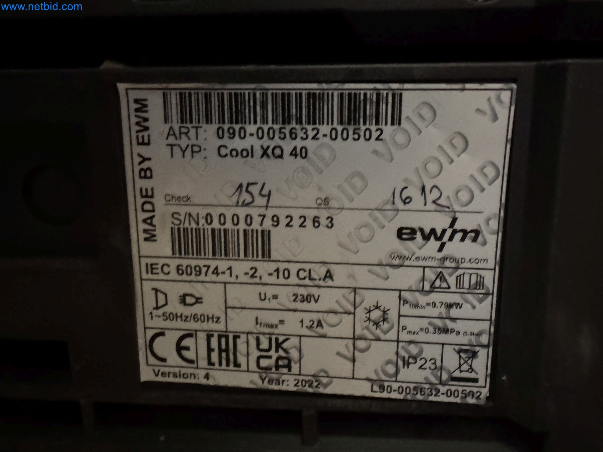 Equipment, material stocks and operating equipment of a plant construction company-6