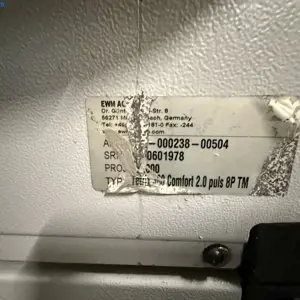 TIG welding machine EWM Tetrix 300 omfort 2.0 puls 8P TM