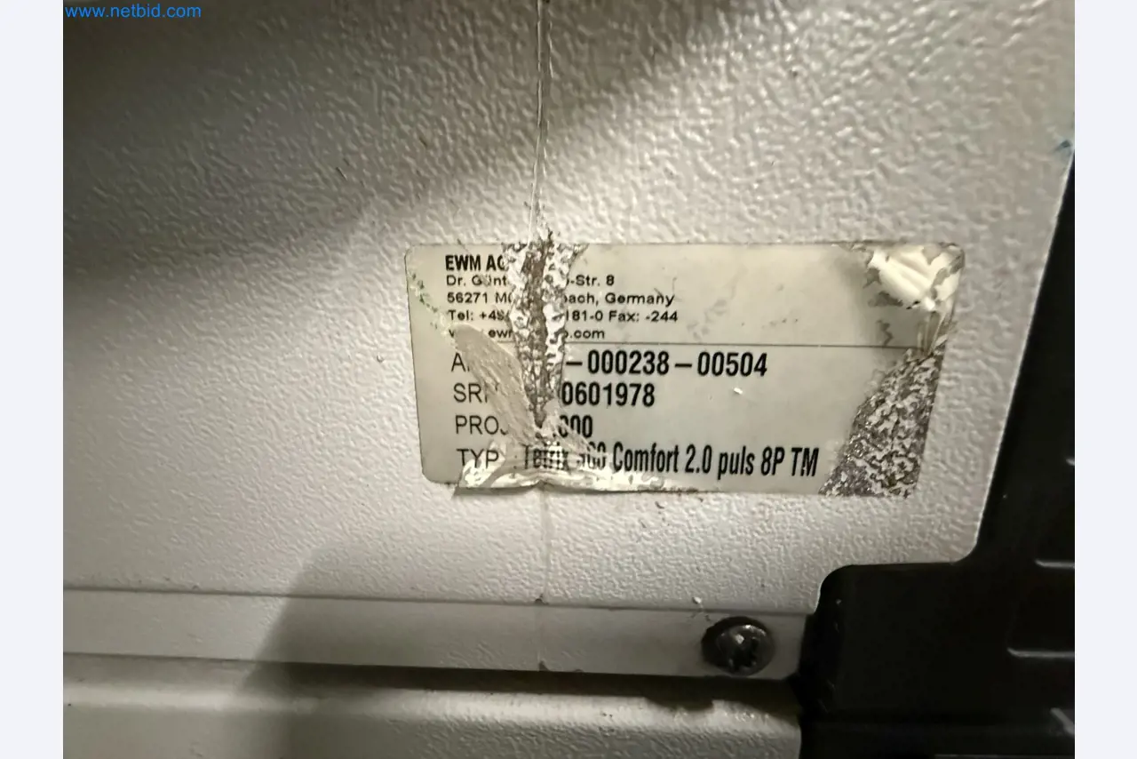 Equipment, material stocks and operating equipment of a plant construction company-1