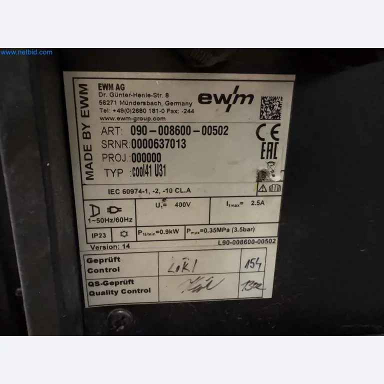 Equipment, material stocks and operating equipment of a plant construction company-4