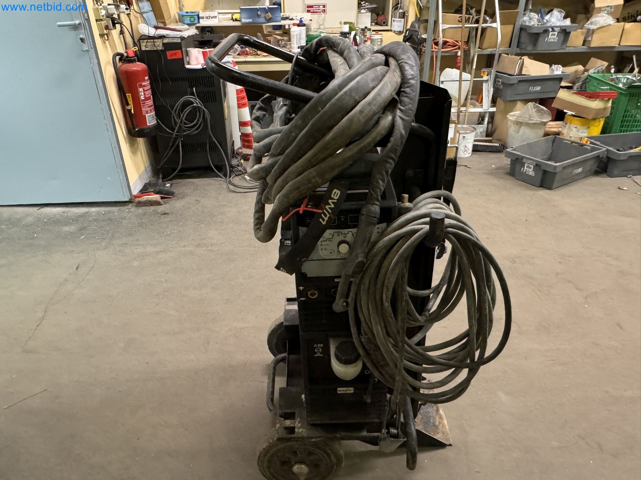 Equipment, material stocks and operating equipment of a plant construction company-5