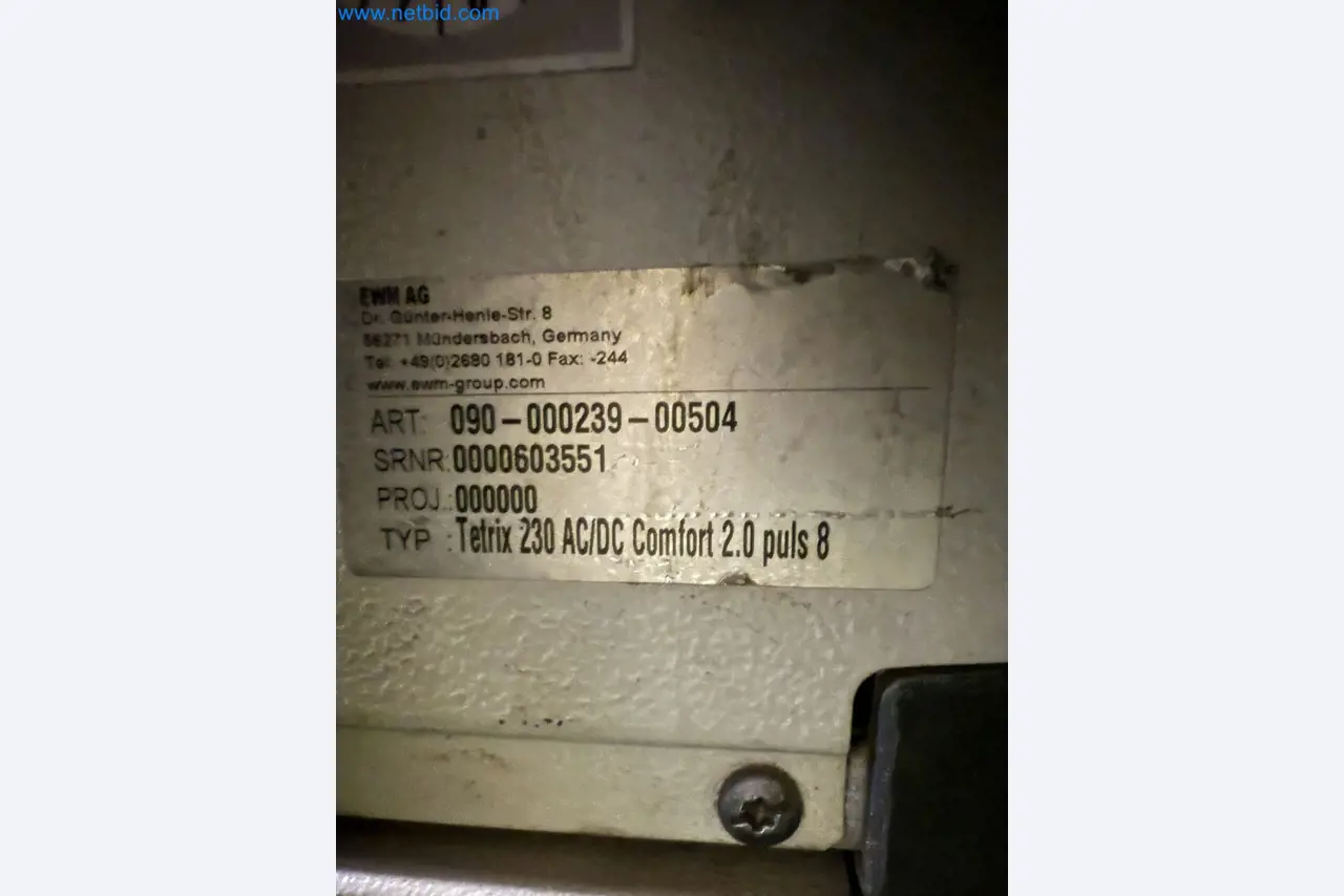 Equipment, material stocks and operating equipment of a plant construction company-1