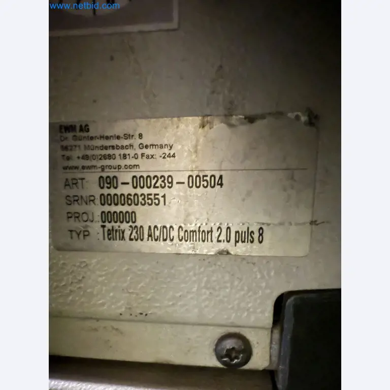 Equipment, material stocks and operating equipment of a plant construction company-1