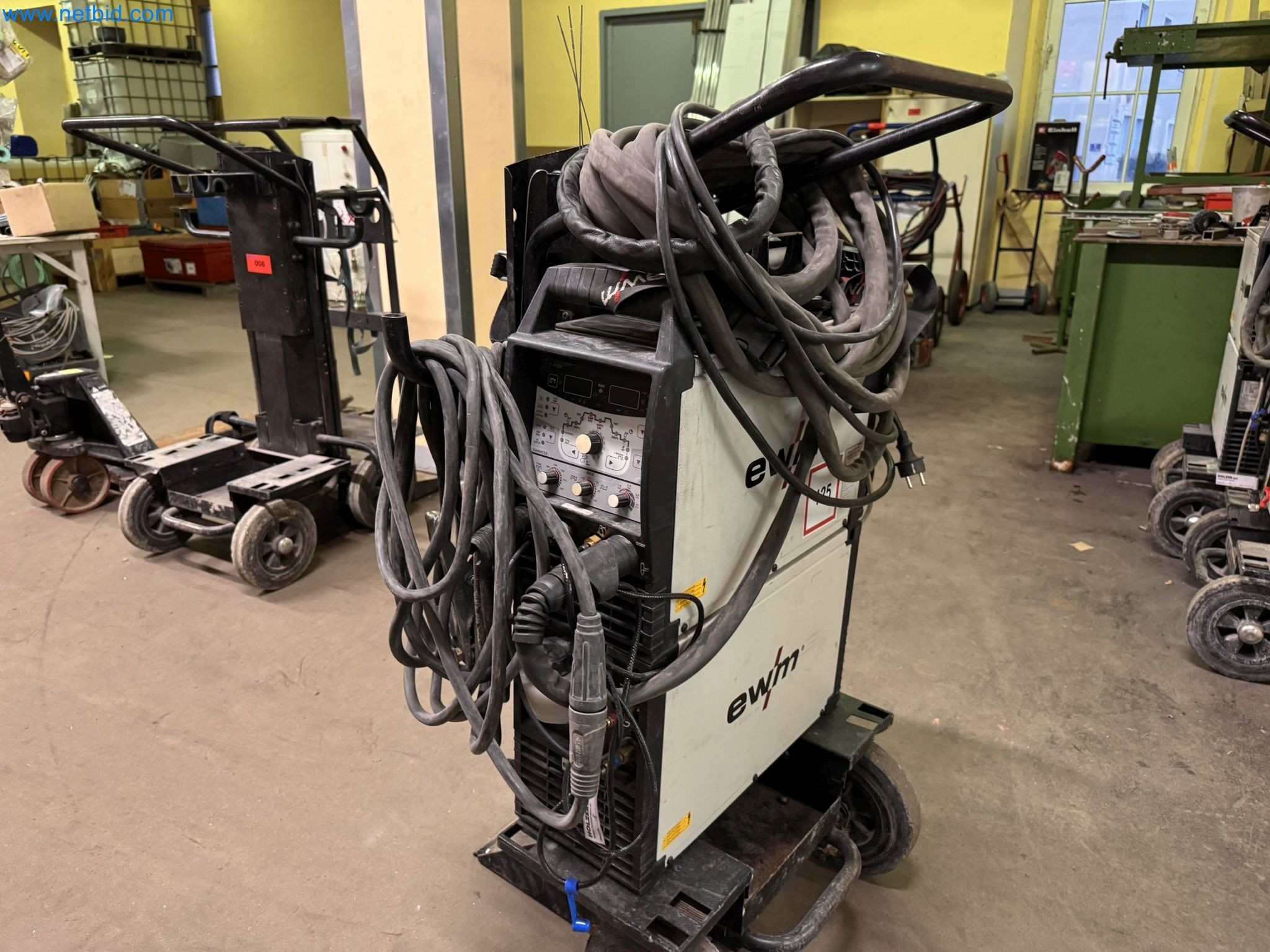 Equipment, material stocks and operating equipment of a plant construction company-6