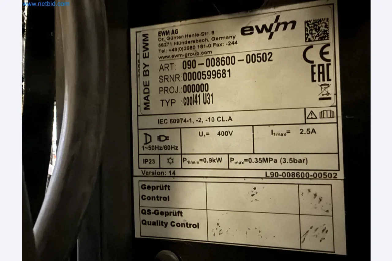 Equipment, material stocks and operating equipment of a plant construction company-1