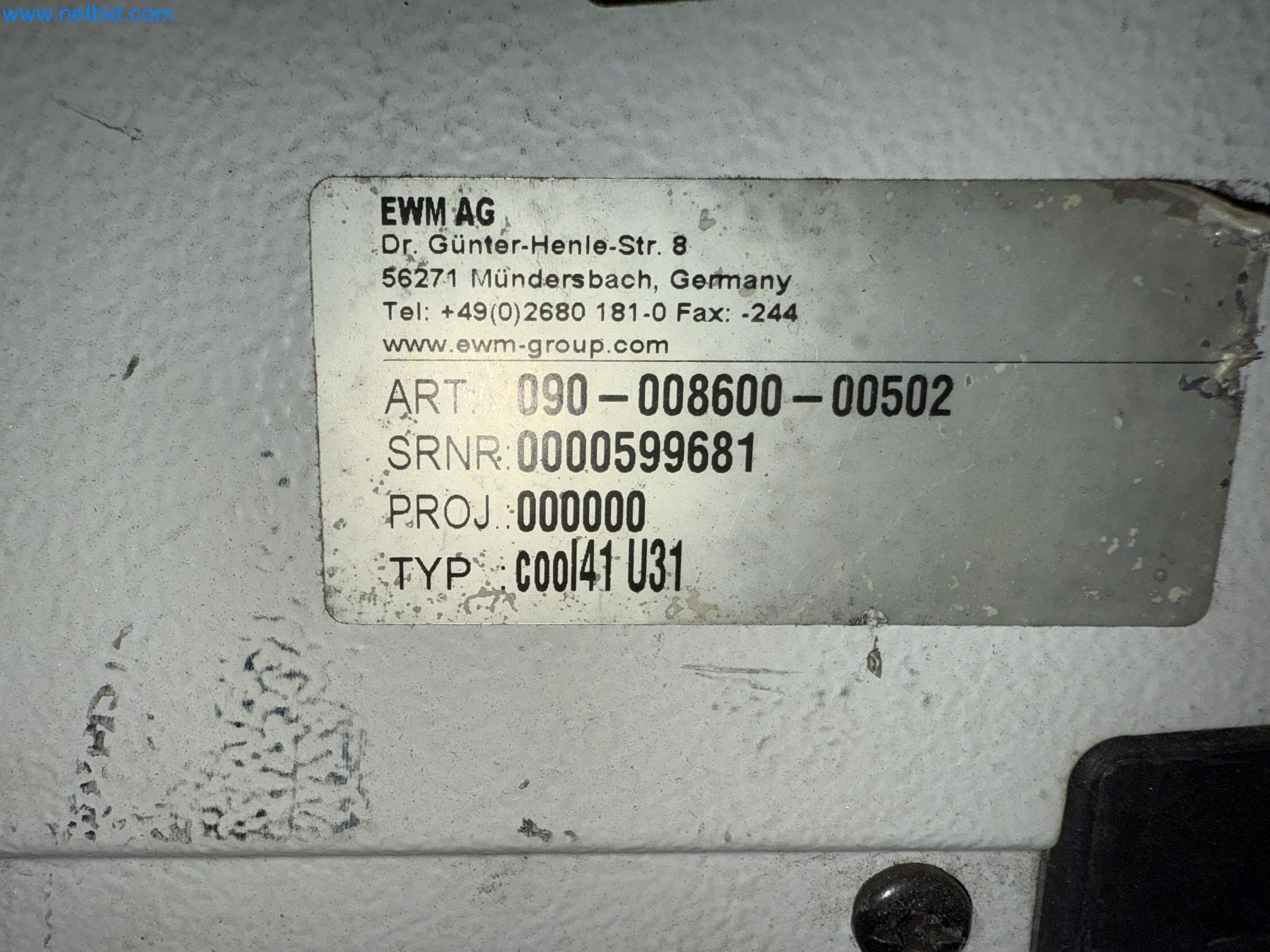 Equipment, material stocks and operating equipment of a plant construction company-2