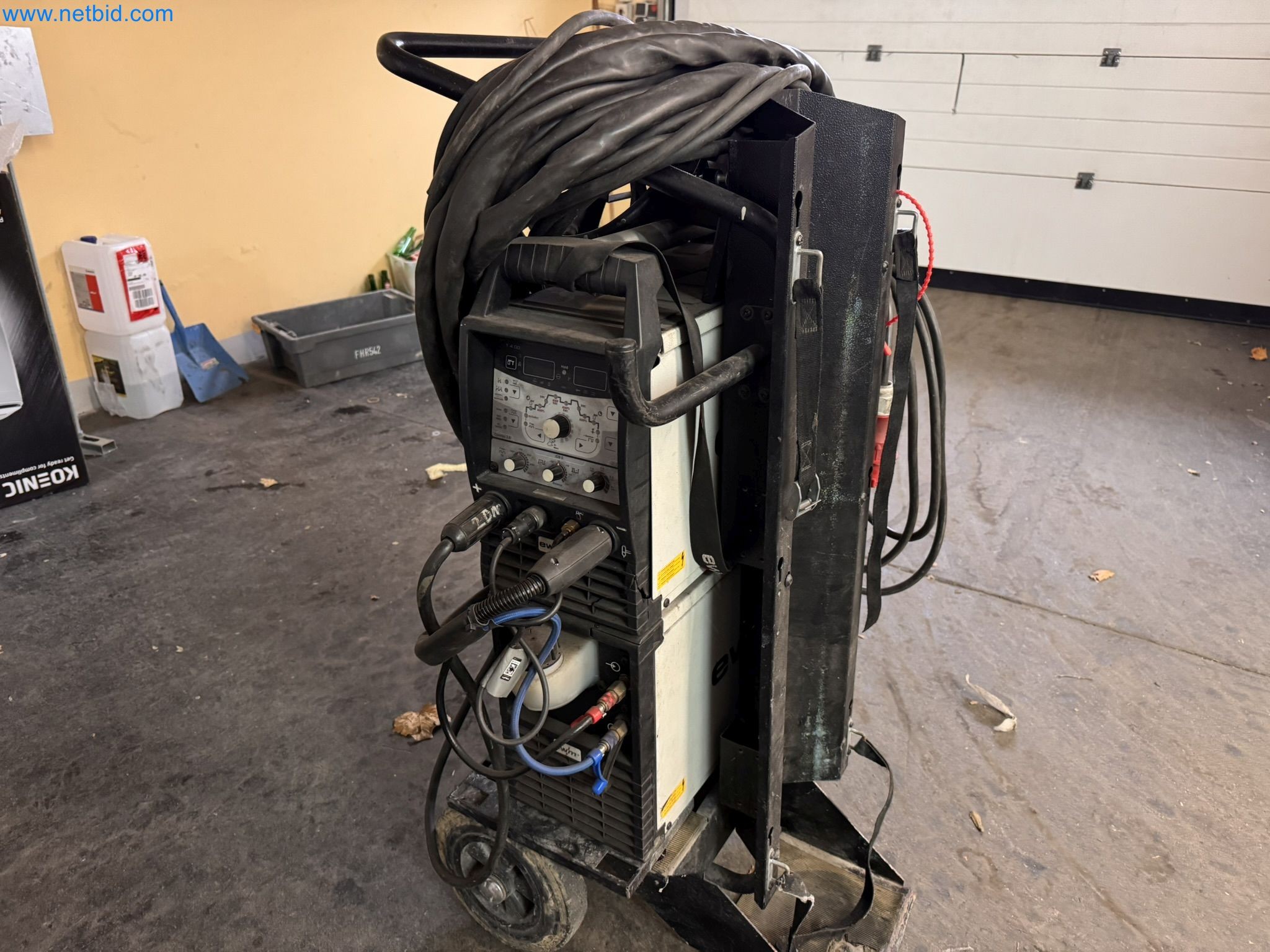 Equipment, material stocks and operating equipment of a plant construction company-4