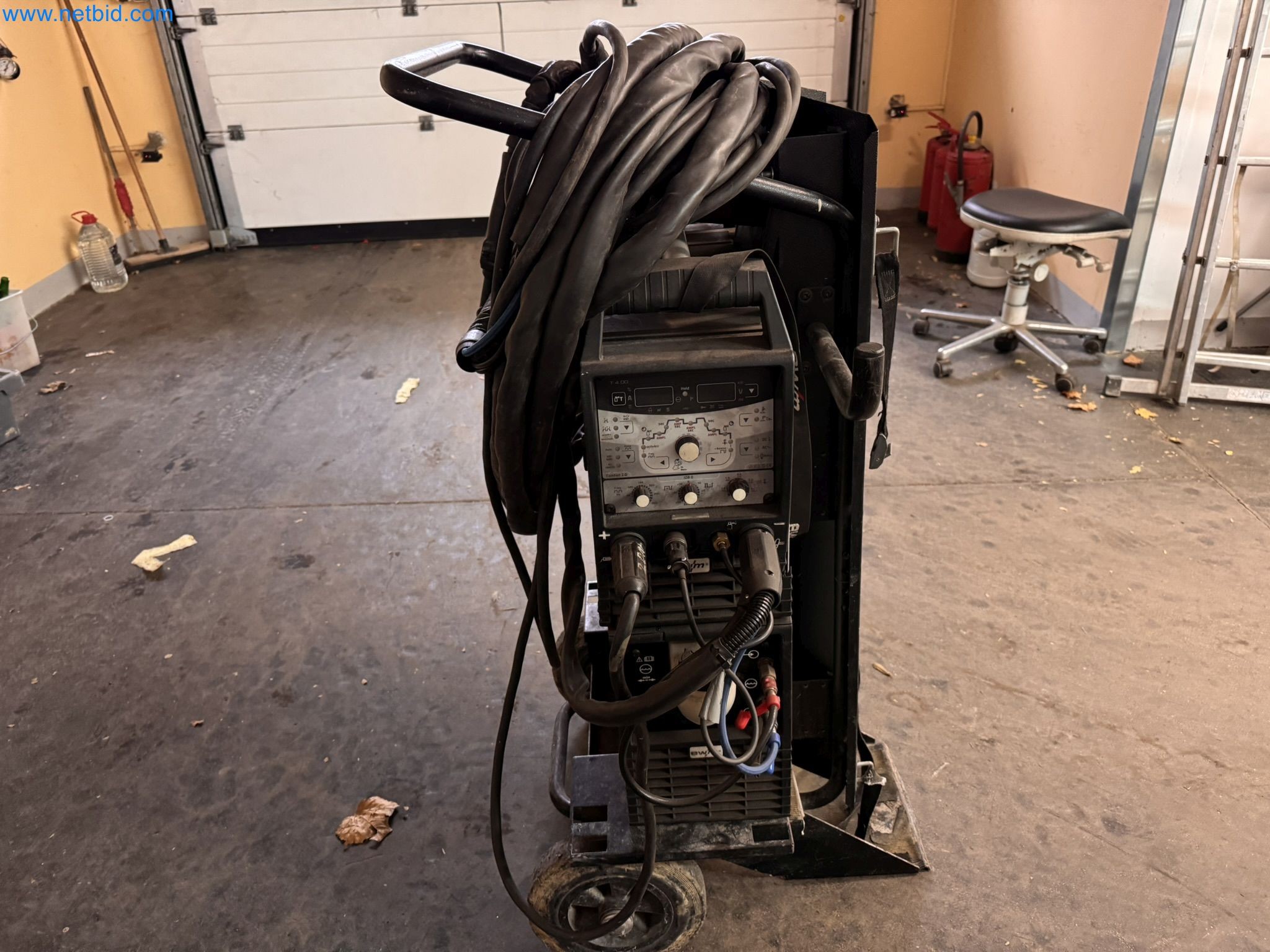 Equipment, material stocks and operating equipment of a plant construction company-5