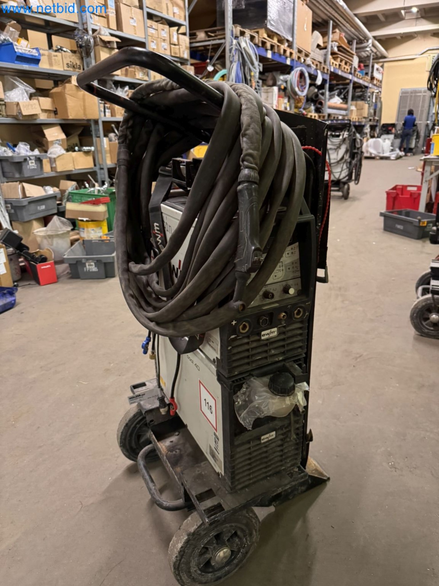 Equipment, material stocks and operating equipment of a plant construction company-4