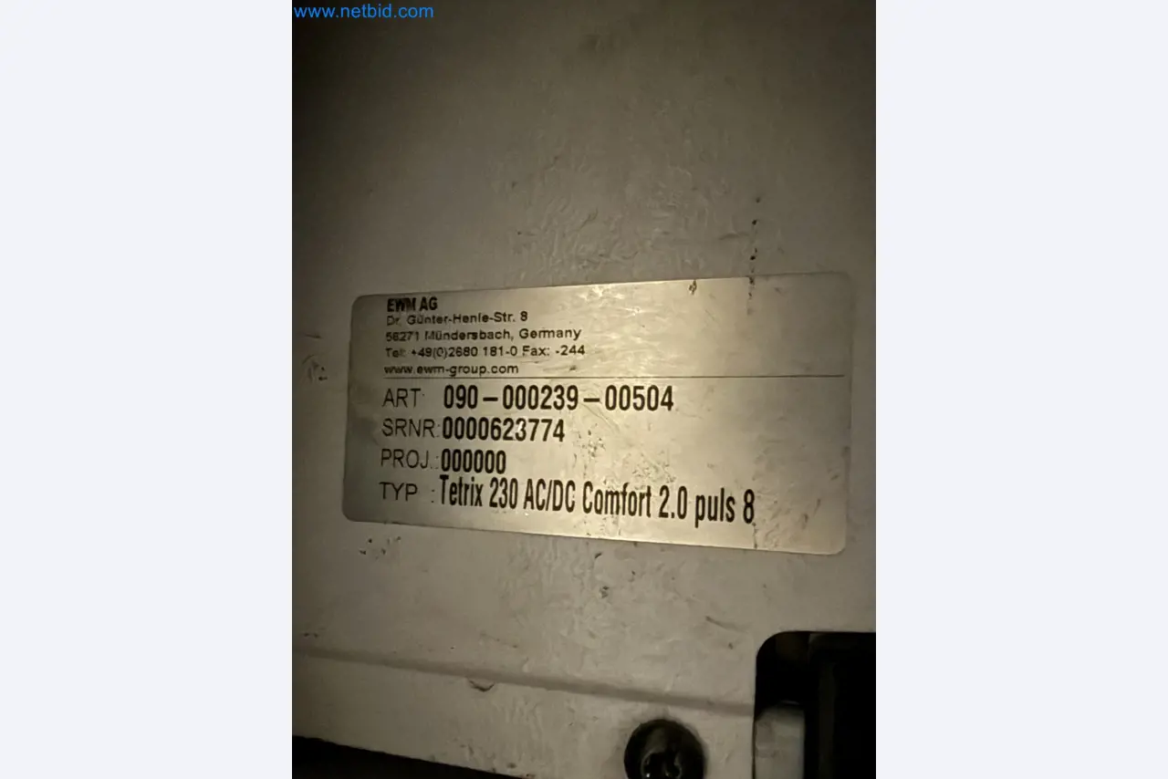 Equipment, material stocks and operating equipment of a plant construction company-1