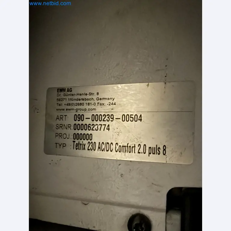 Equipment, material stocks and operating equipment of a plant construction company-1