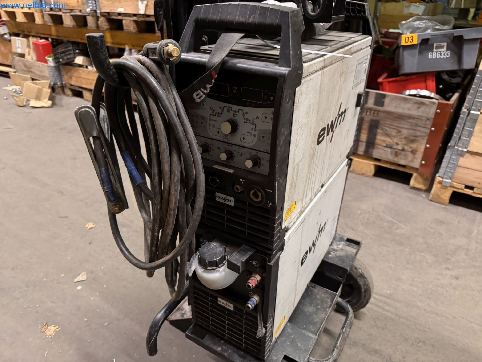 Equipment, material stocks and operating equipment of a plant construction company-3