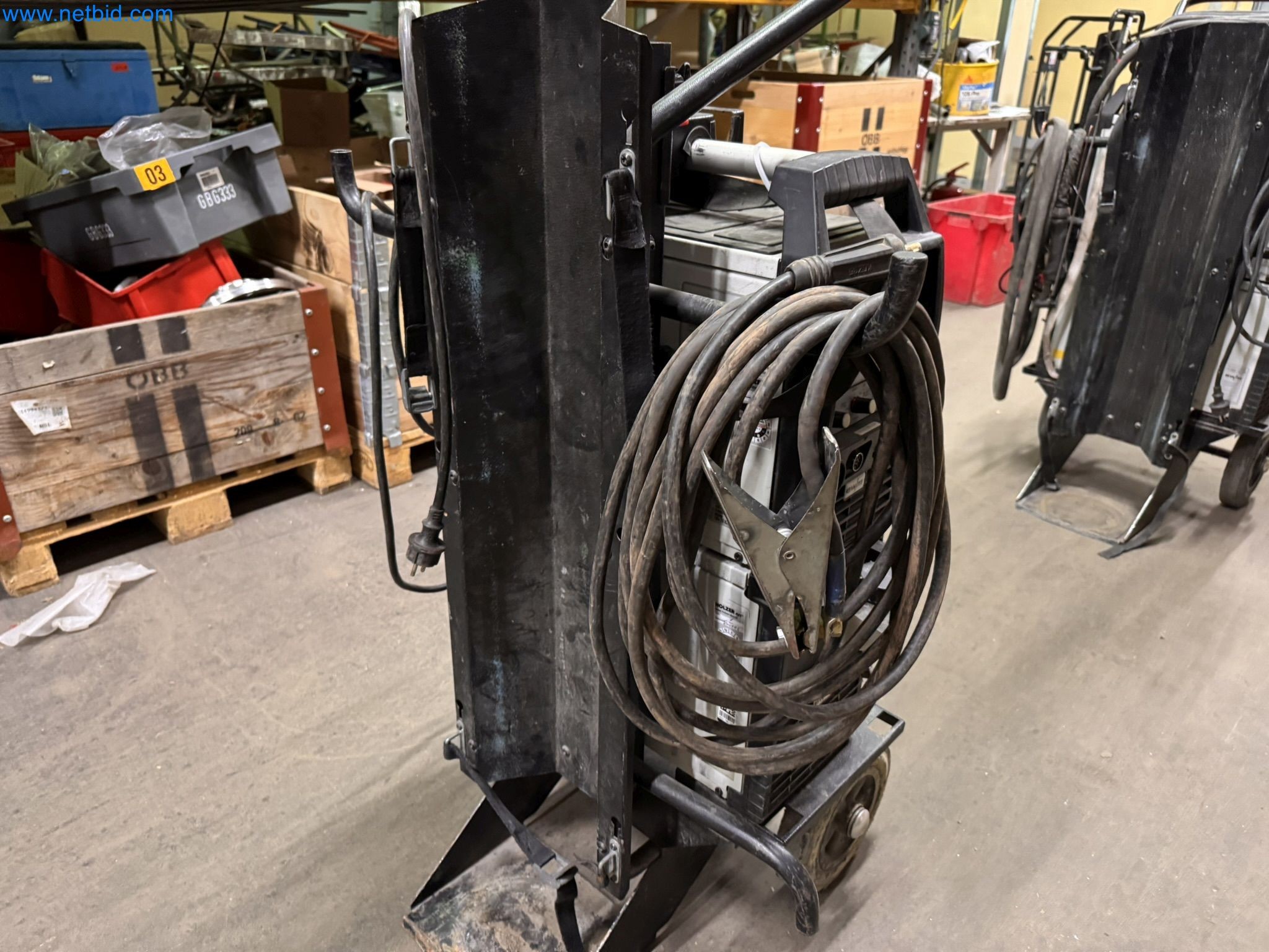 Equipment, material stocks and operating equipment of a plant construction company-4