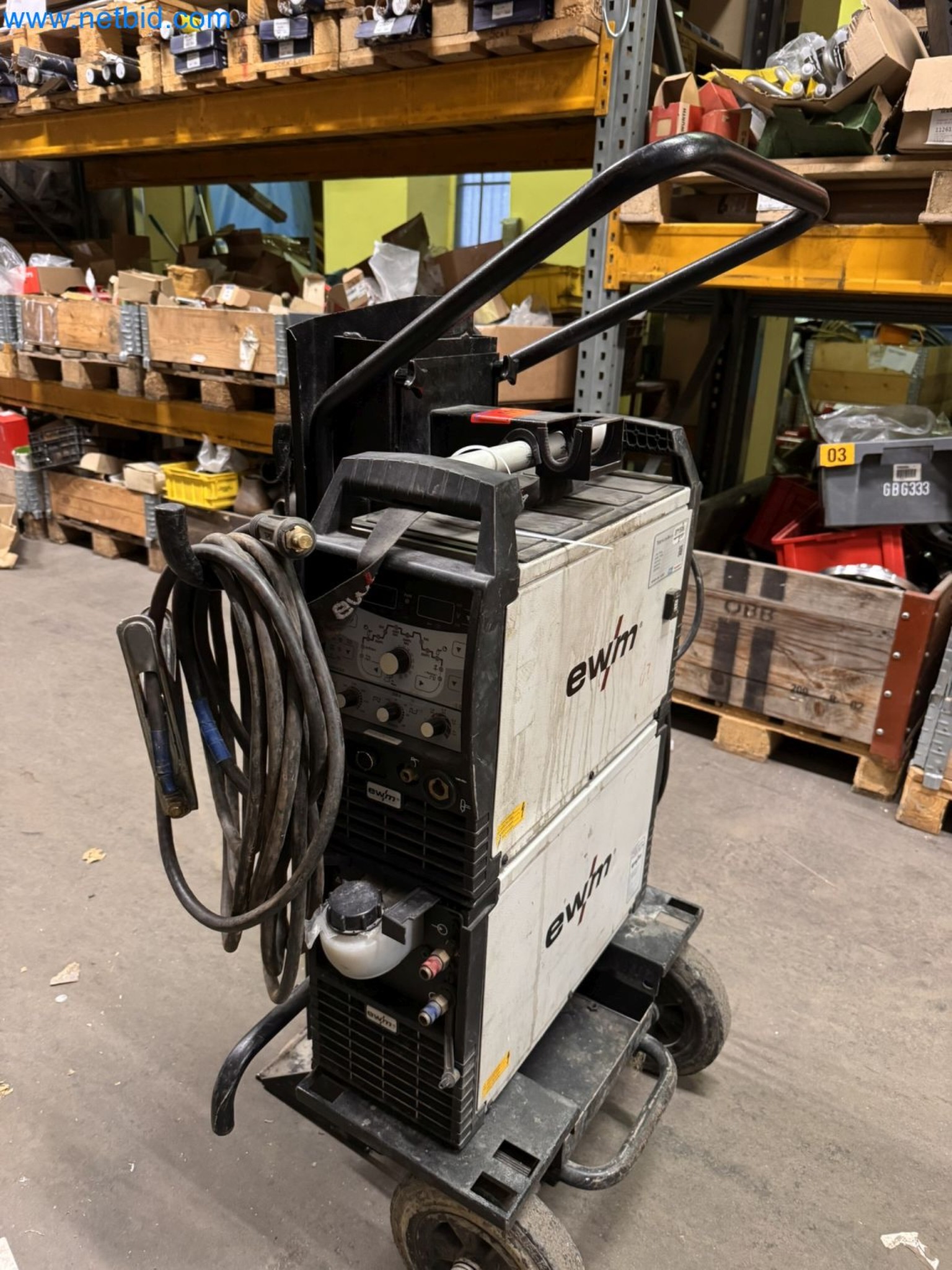 Equipment, material stocks and operating equipment of a plant construction company-6