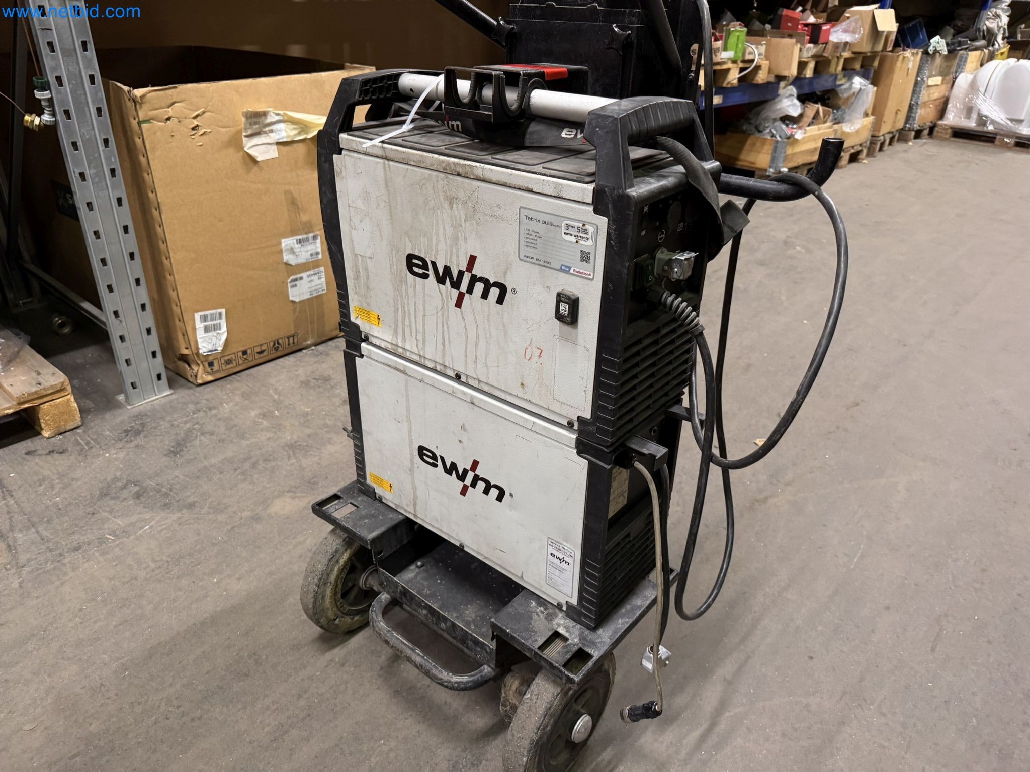 Equipment, material stocks and operating equipment of a plant construction company-7