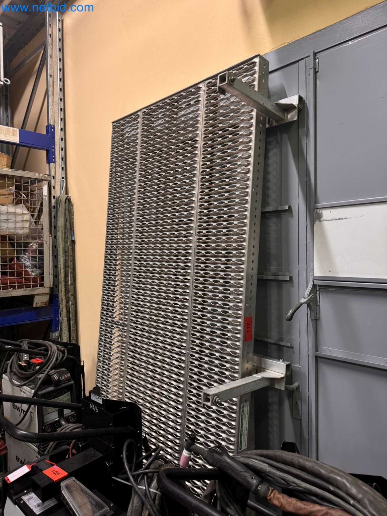 Equipment, material stocks and operating equipment of a plant construction company-1