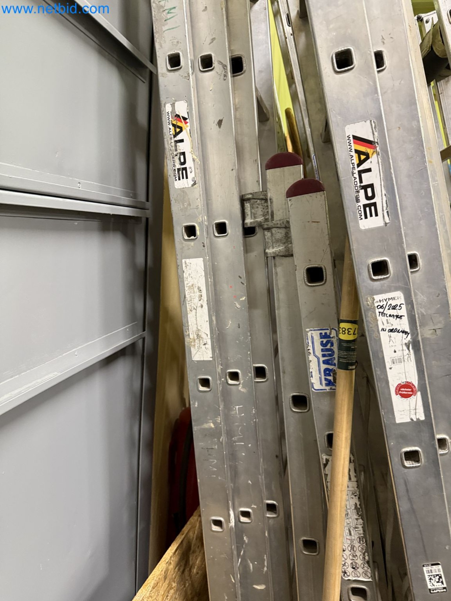 Equipment, material stocks and operating equipment of a plant construction company-10