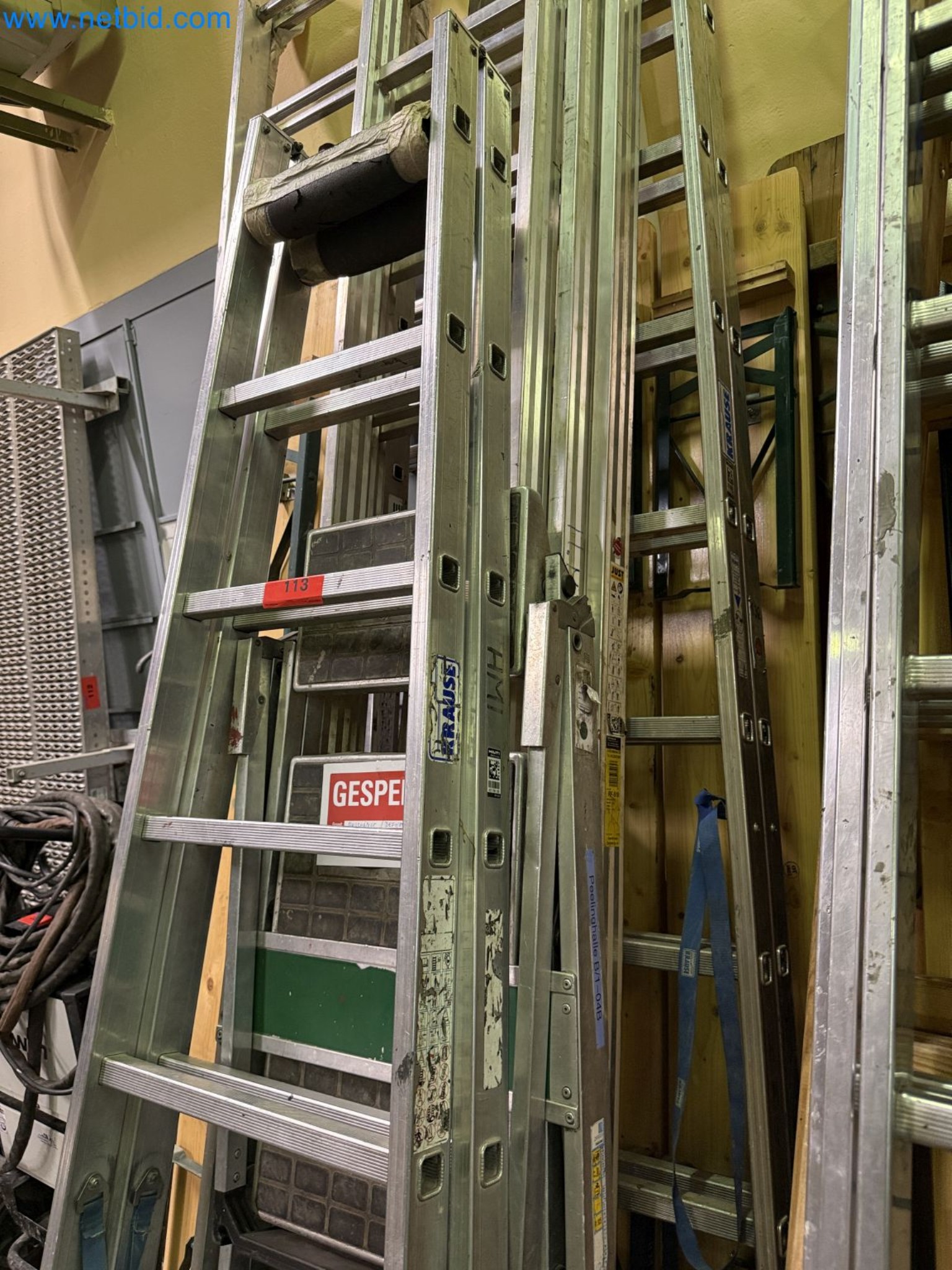 Equipment, material stocks and operating equipment of a plant construction company-11