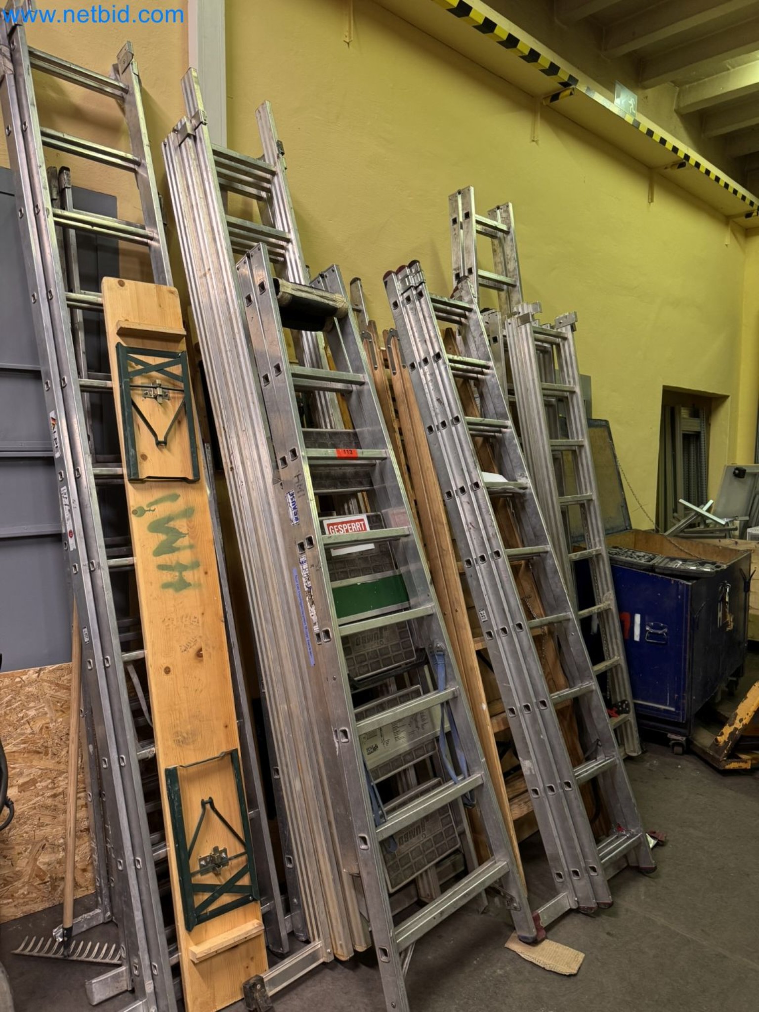 Equipment, material stocks and operating equipment of a plant construction company-14