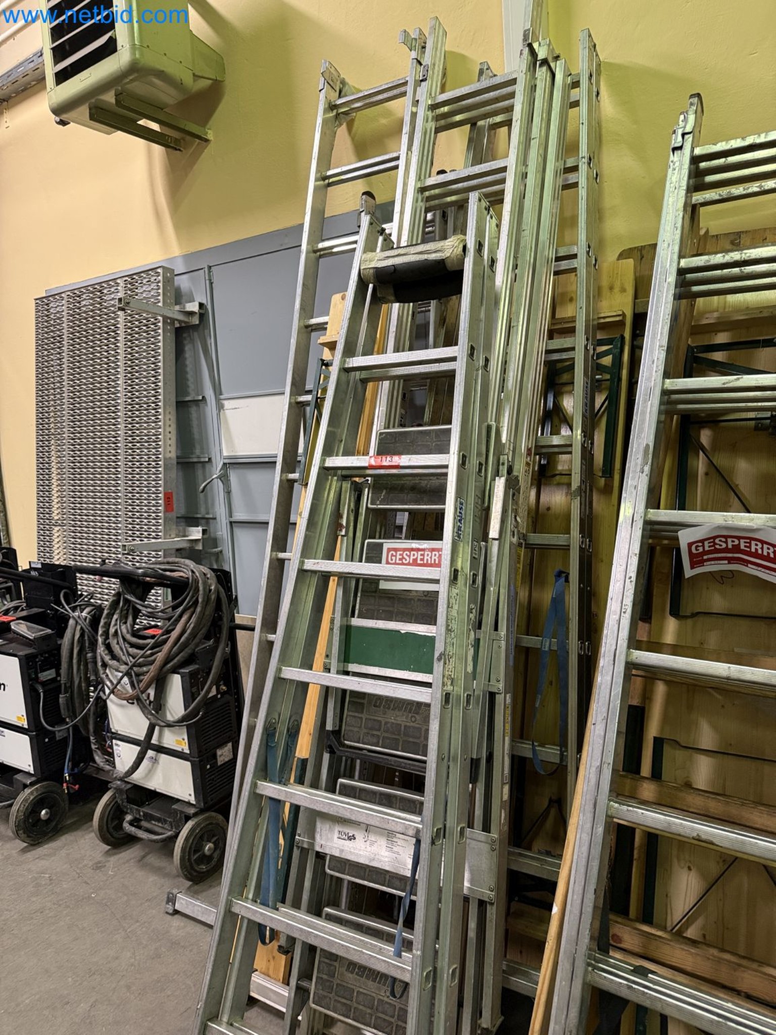 Equipment, material stocks and operating equipment of a plant construction company-7