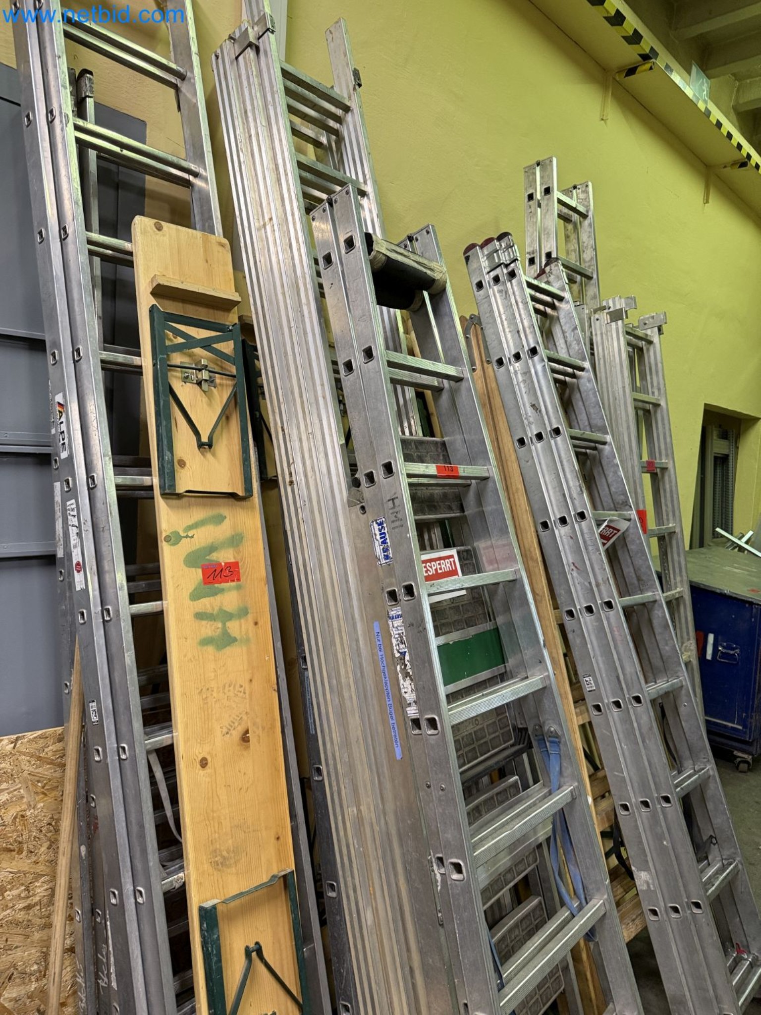 Equipment, material stocks and operating equipment of a plant construction company-8