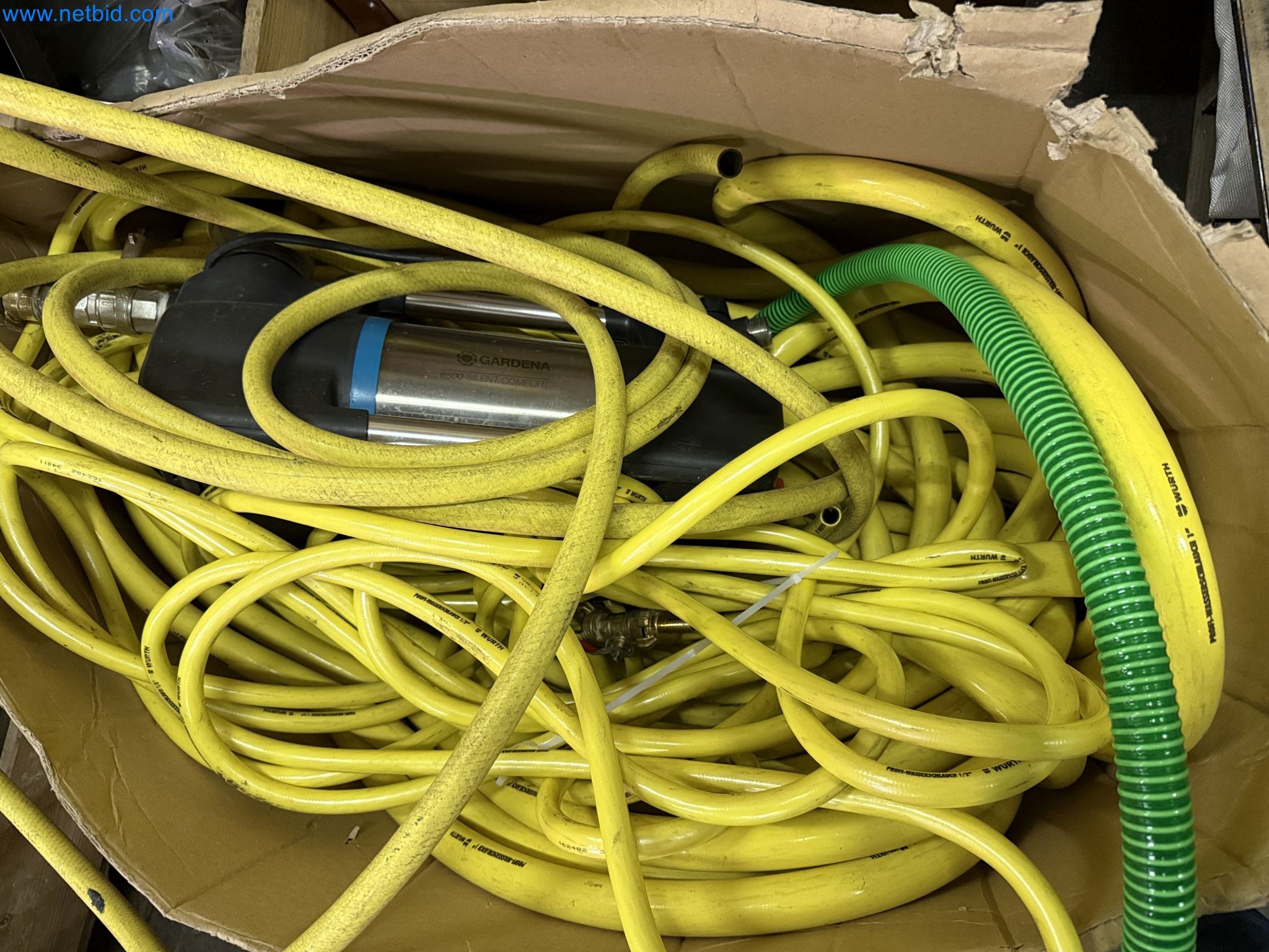 Equipment, material stocks and operating equipment of a plant construction company-1