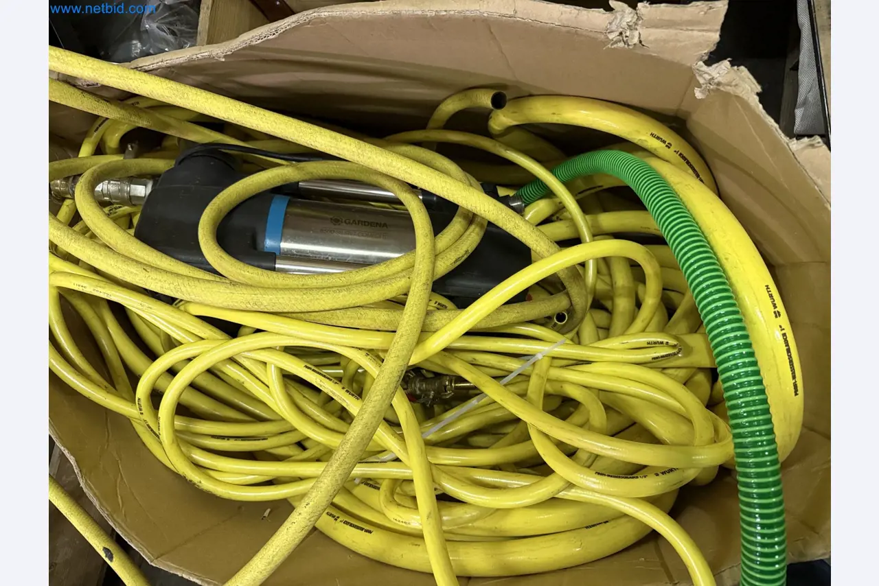 Equipment, material stocks and operating equipment of a plant construction company-1