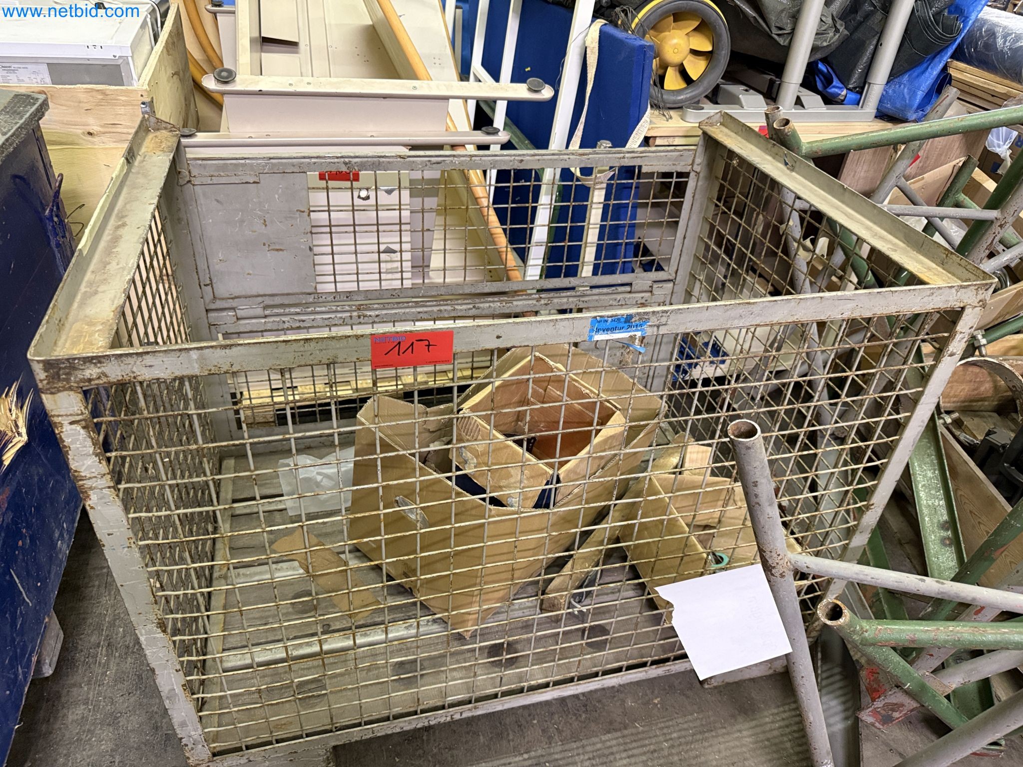 Equipment, material stocks and operating equipment of a plant construction company-3