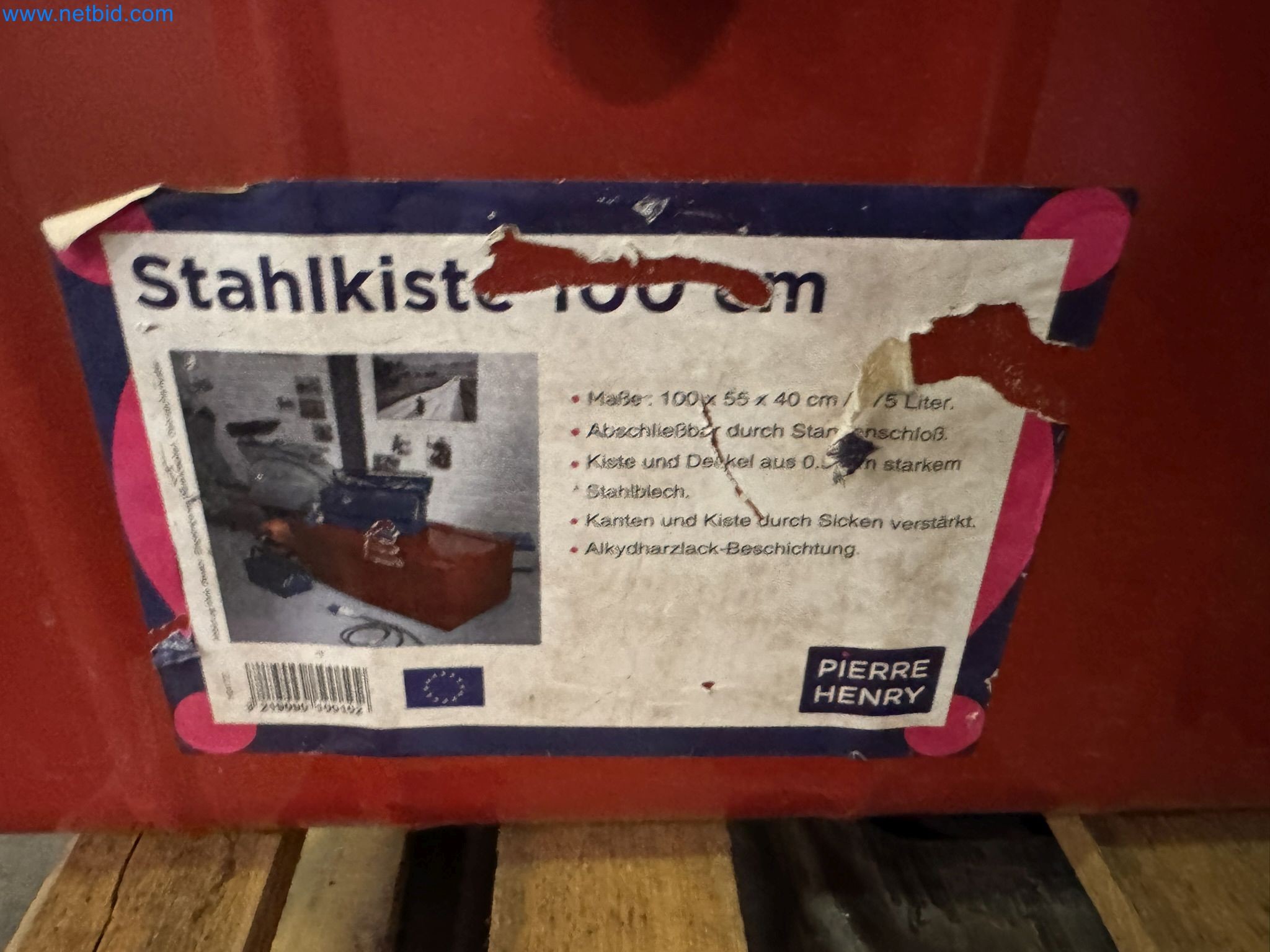 Equipment, material stocks and operating equipment of a plant construction company-1