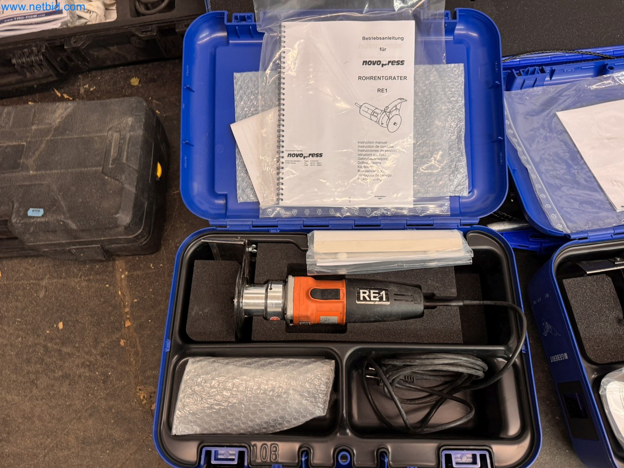 Equipment, material stocks and operating equipment of a plant construction company-1