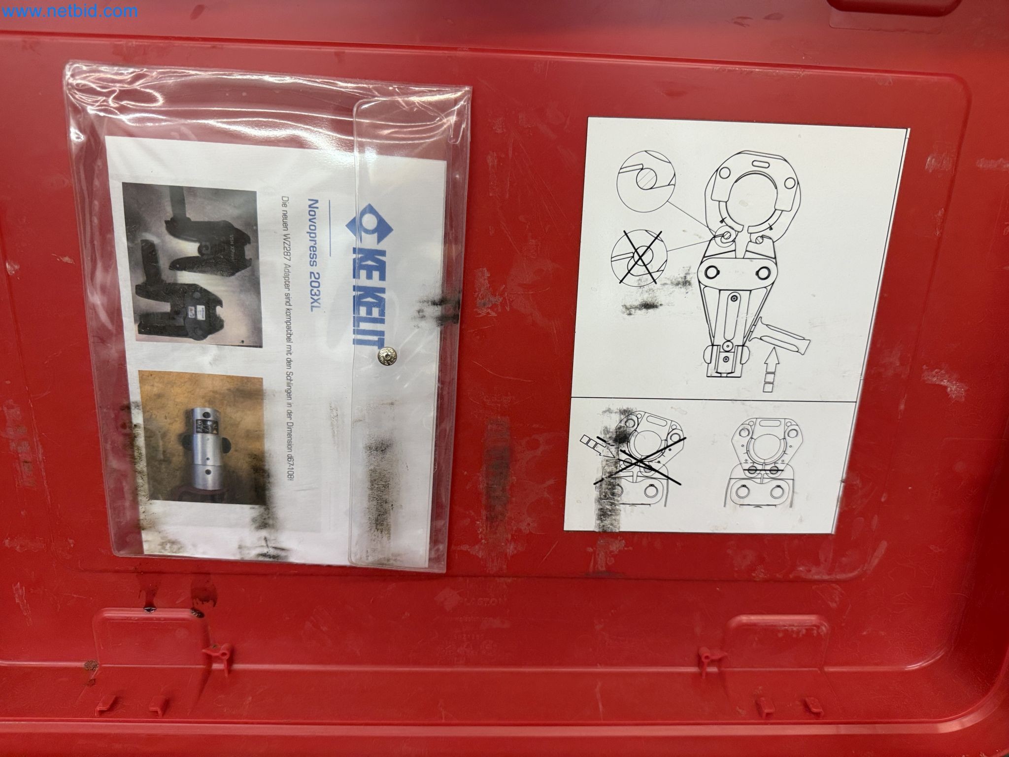 Equipment, material stocks and operating equipment of a plant construction company-3