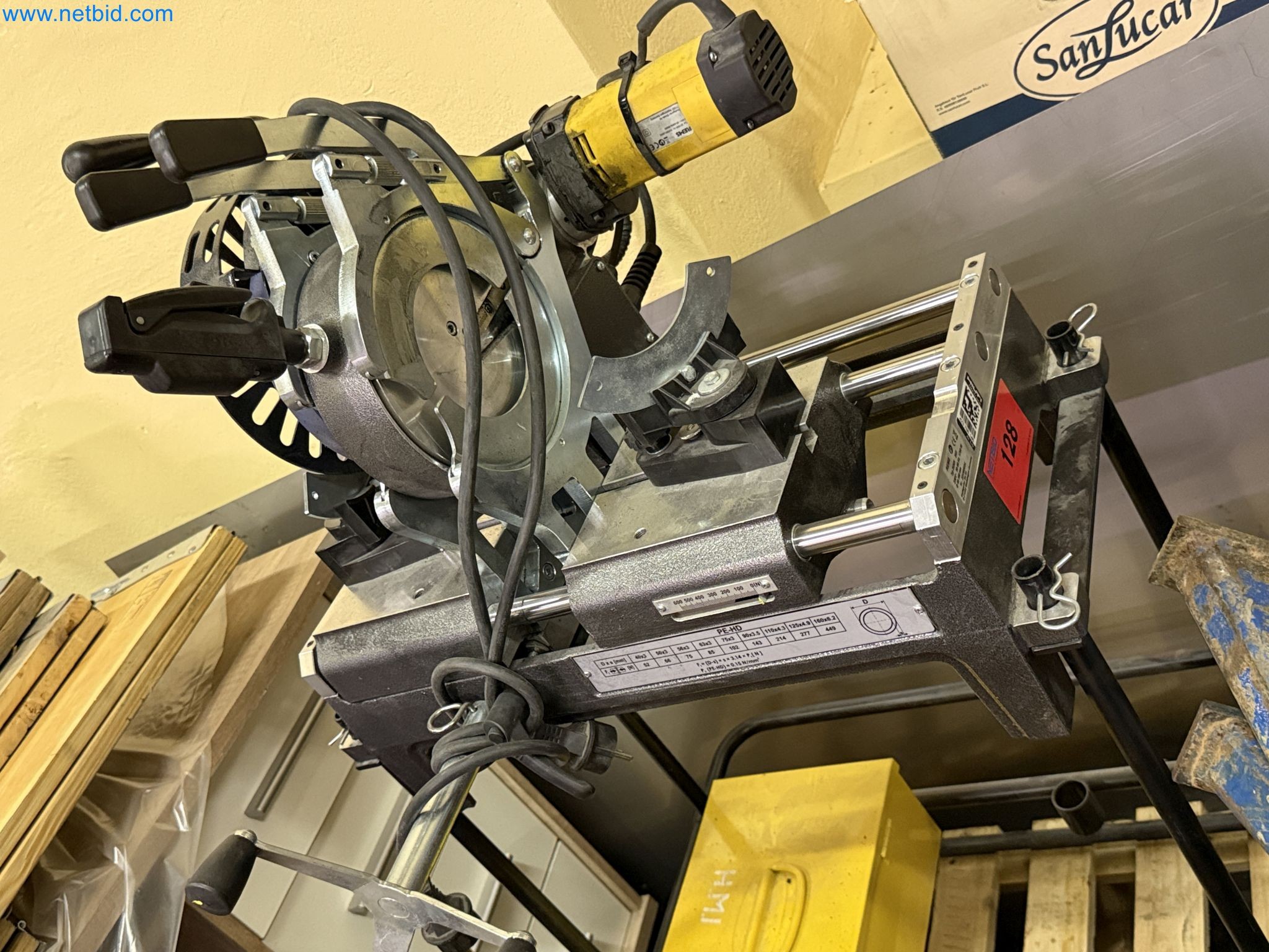 Equipment, material stocks and operating equipment of a plant construction company-2