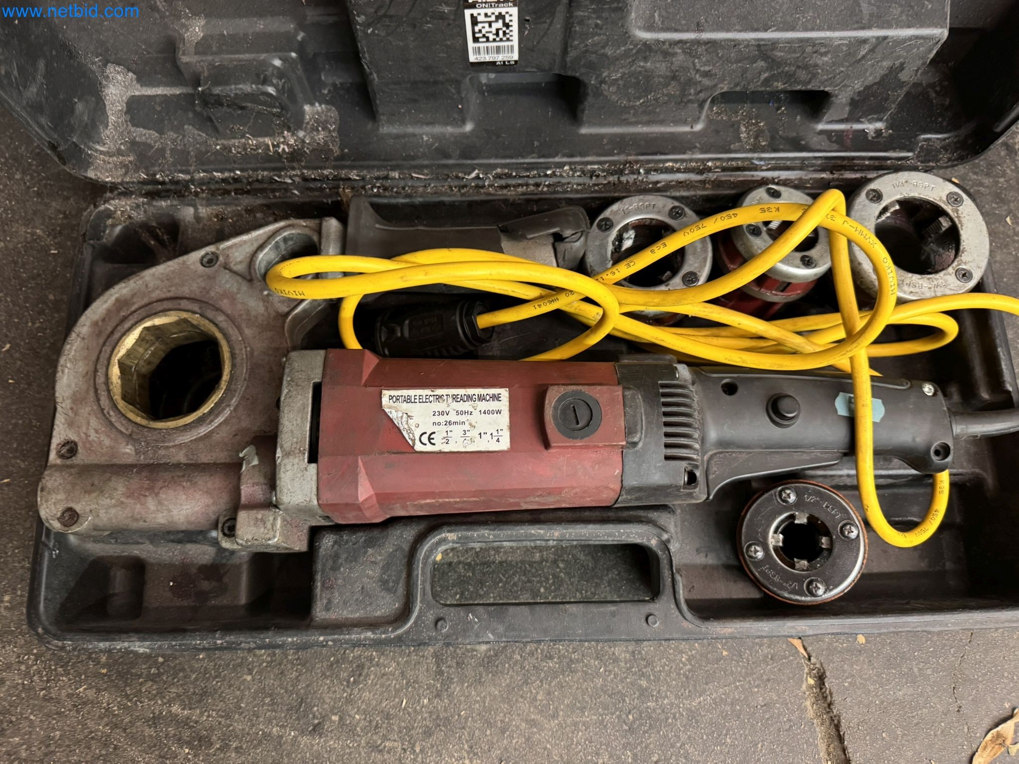 Equipment, material stocks and operating equipment of a plant construction company-1