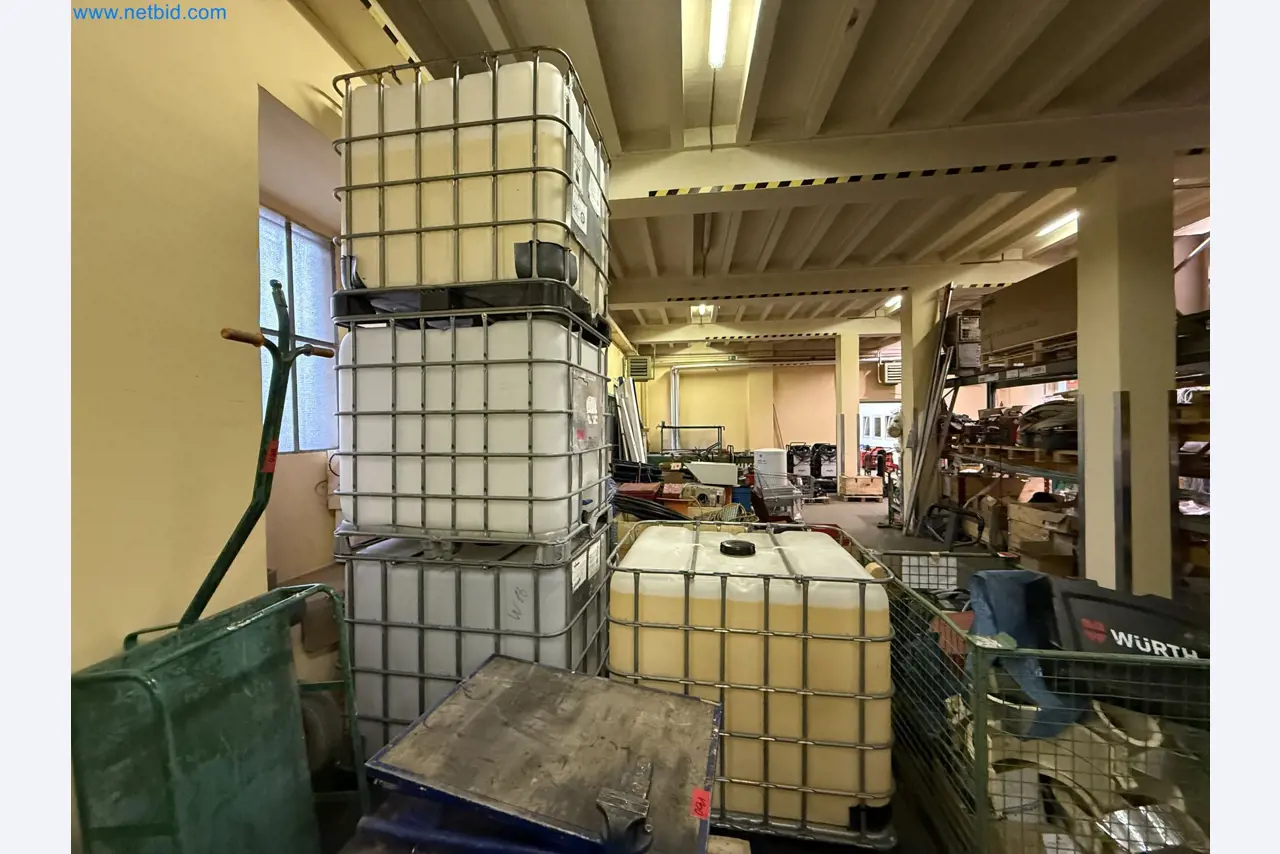 Equipment, material stocks and operating equipment of a plant construction company-1