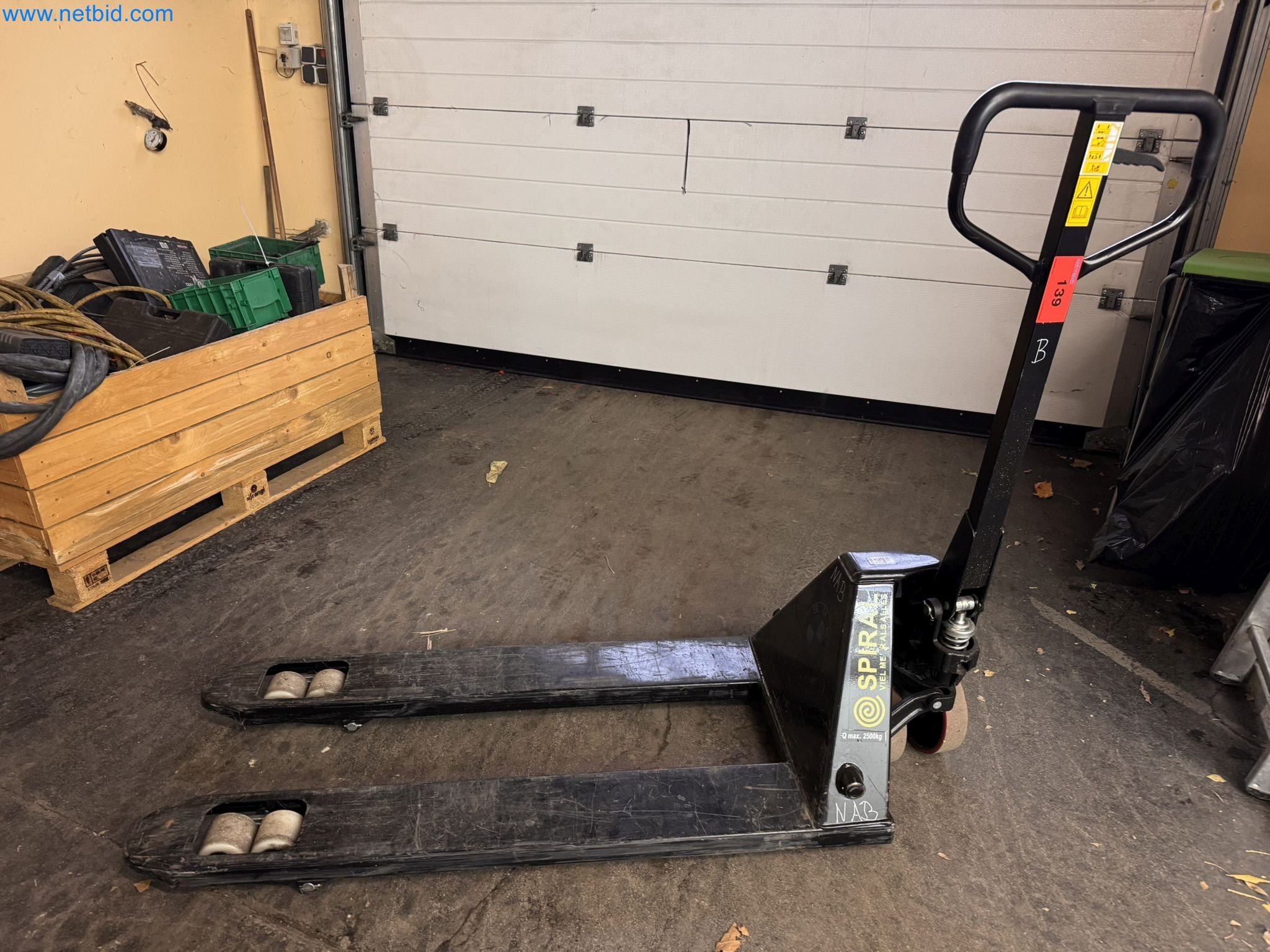 Equipment, material stocks and operating equipment of a plant construction company-1