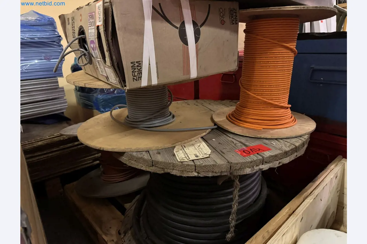 Equipment, material stocks and operating equipment of a plant construction company-1