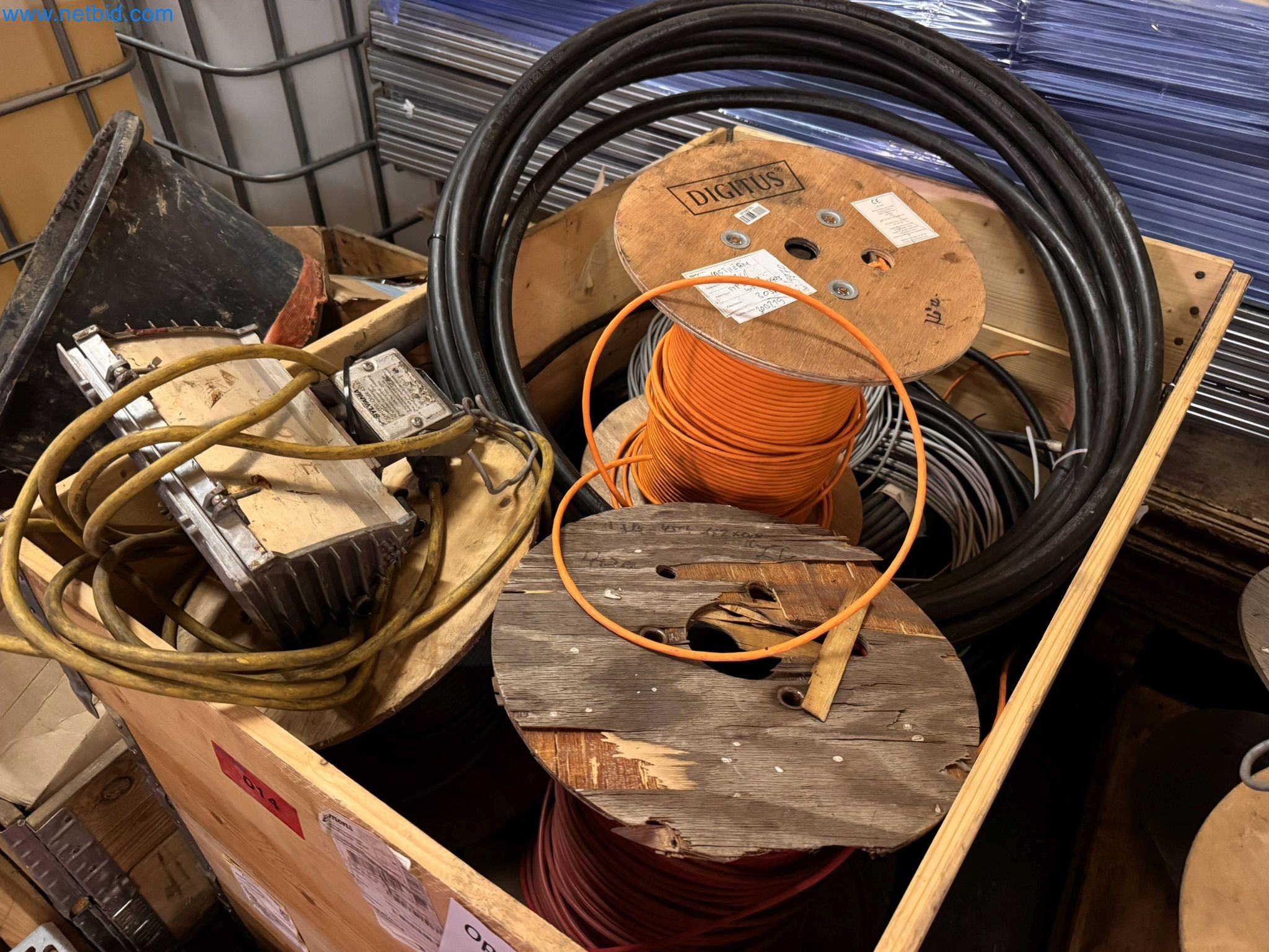 Equipment, material stocks and operating equipment of a plant construction company-2