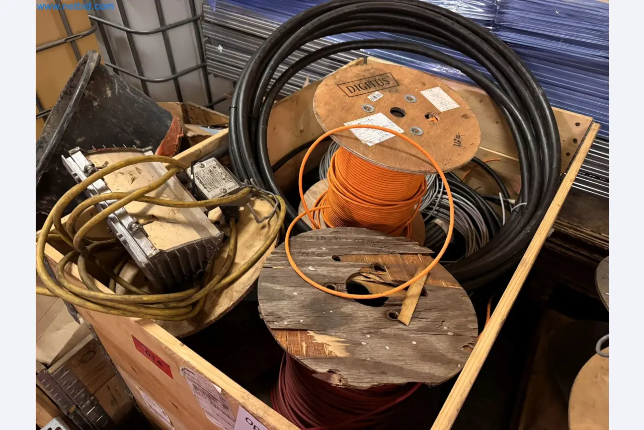 Equipment, material stocks and operating equipment of a plant construction company-2