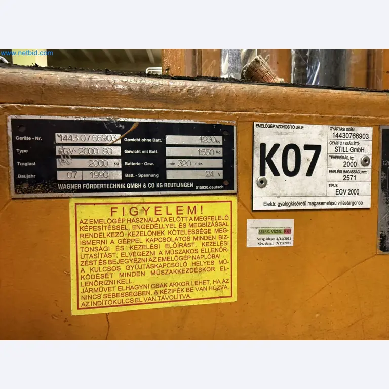 Equipment, material stocks and operating equipment of a plant construction company-5