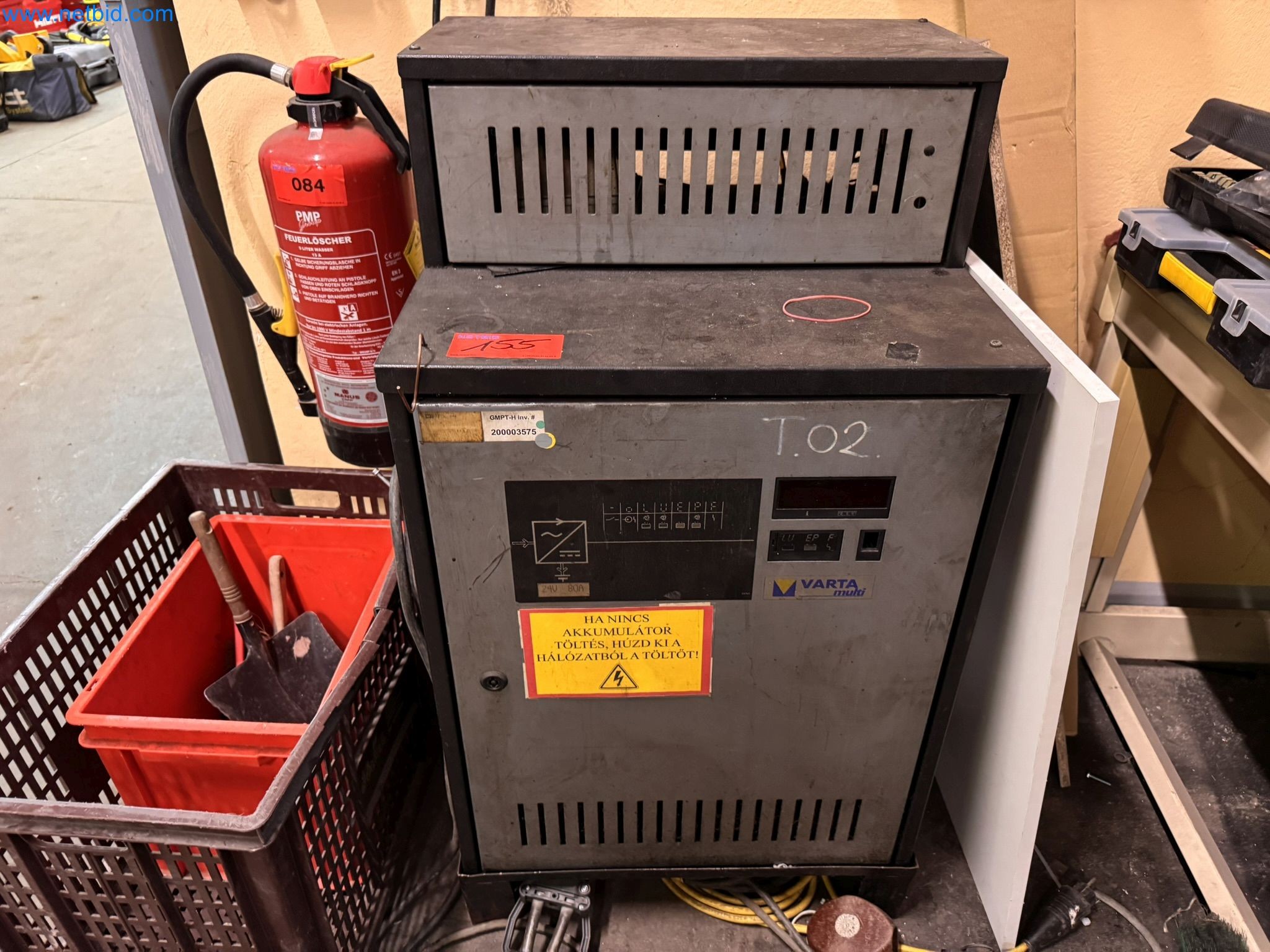 Equipment, material stocks and operating equipment of a plant construction company-8