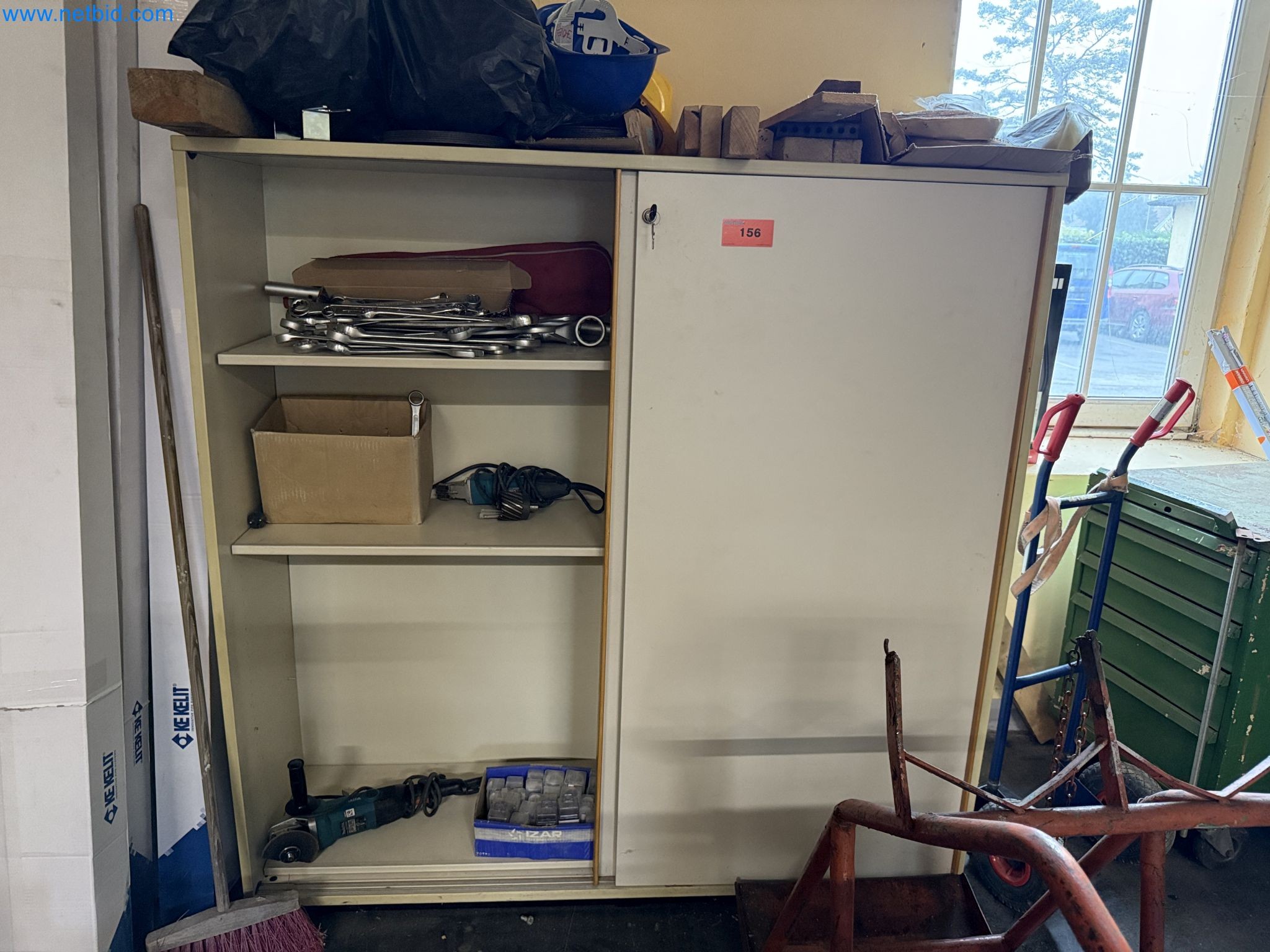 Equipment, material stocks and operating equipment of a plant construction company-1