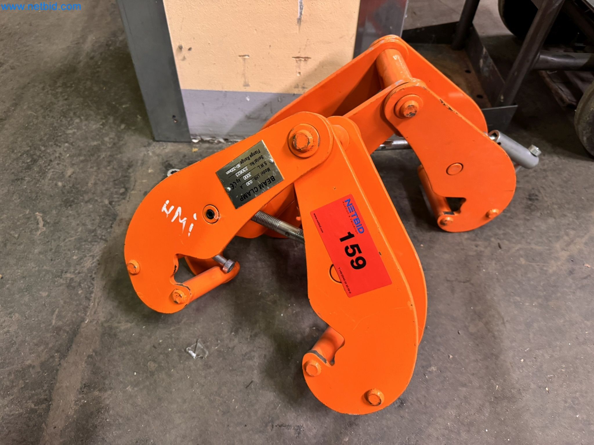 Equipment, material stocks and operating equipment of a plant construction company-1