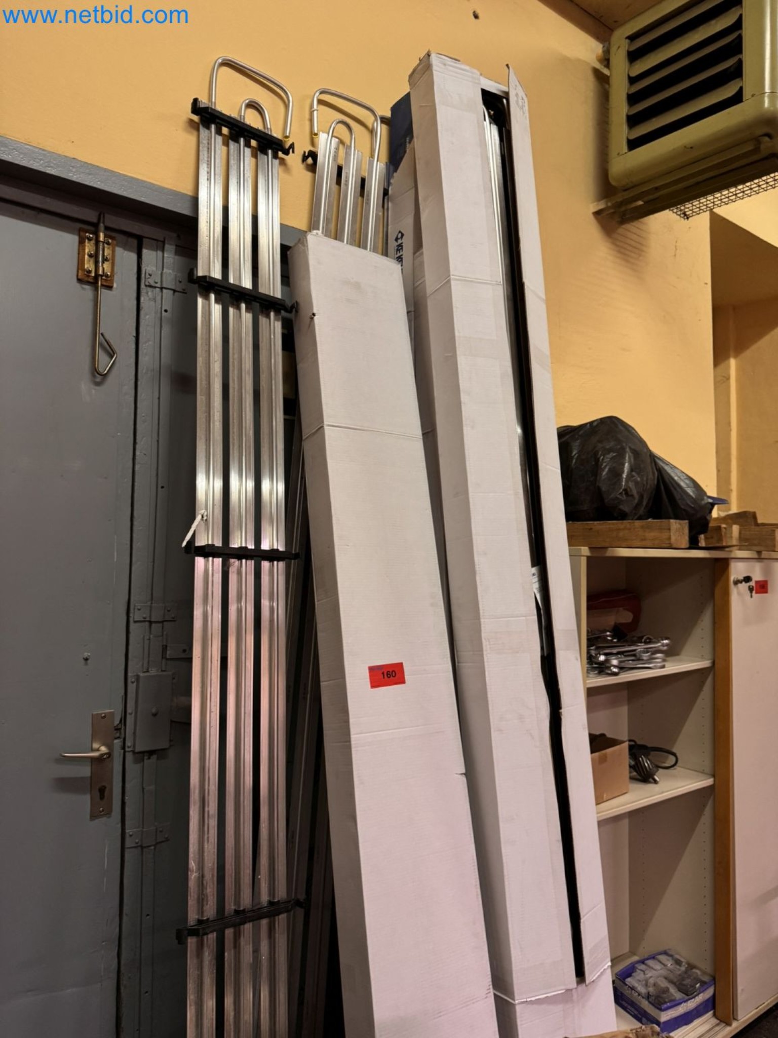 Equipment, material stocks and operating equipment of a plant construction company-1