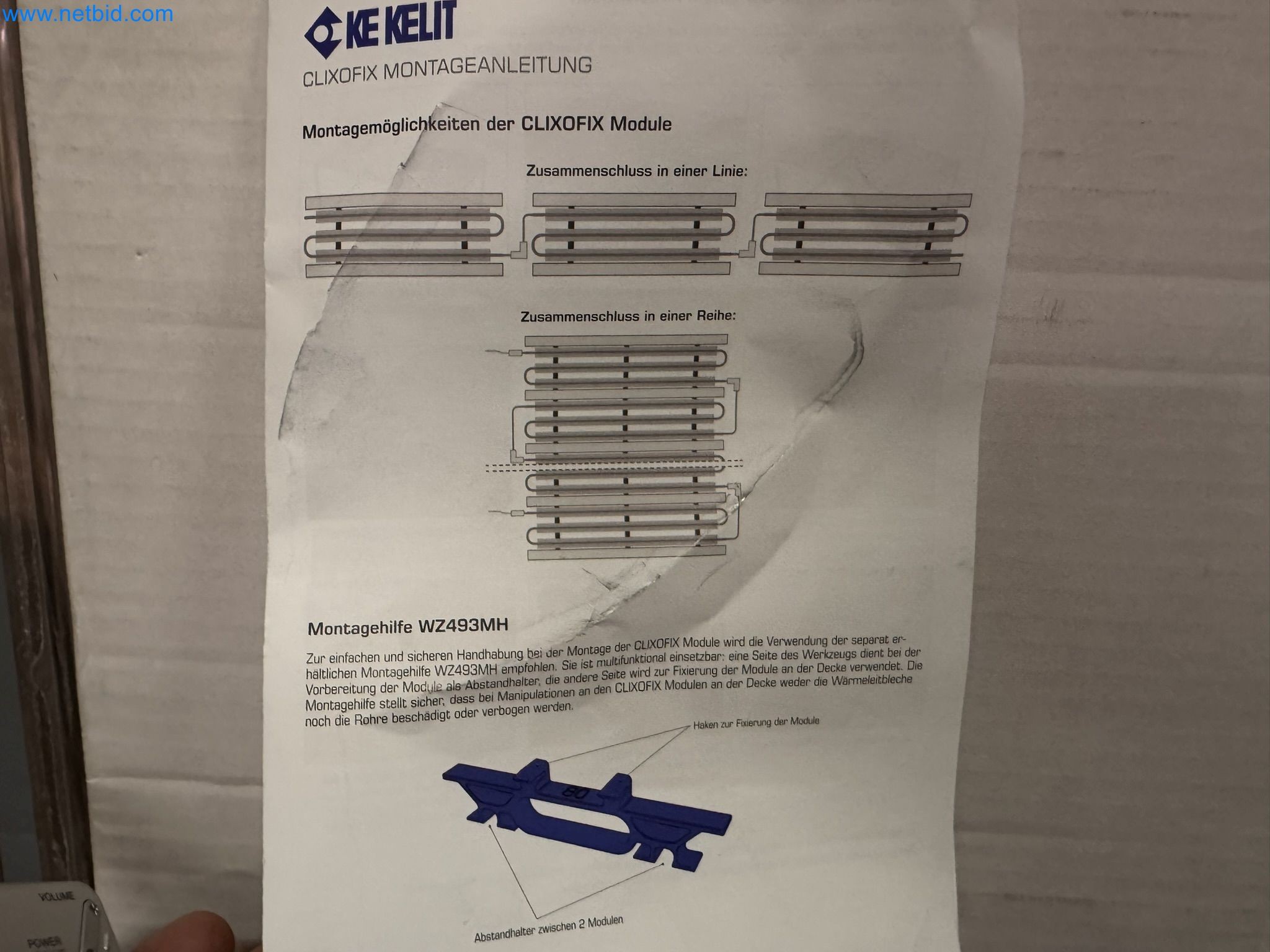 Equipment, material stocks and operating equipment of a plant construction company-3