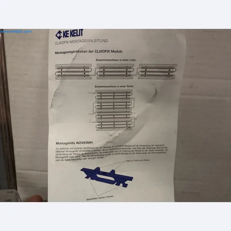 Equipment, material stocks and operating equipment of a plant construction company-3